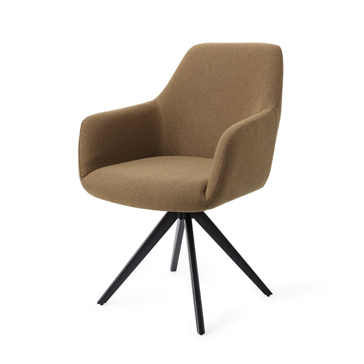 Jesper Home Hiroo Willow Eetkamerstoel - Turn Black - KwaliteitWonen.nl