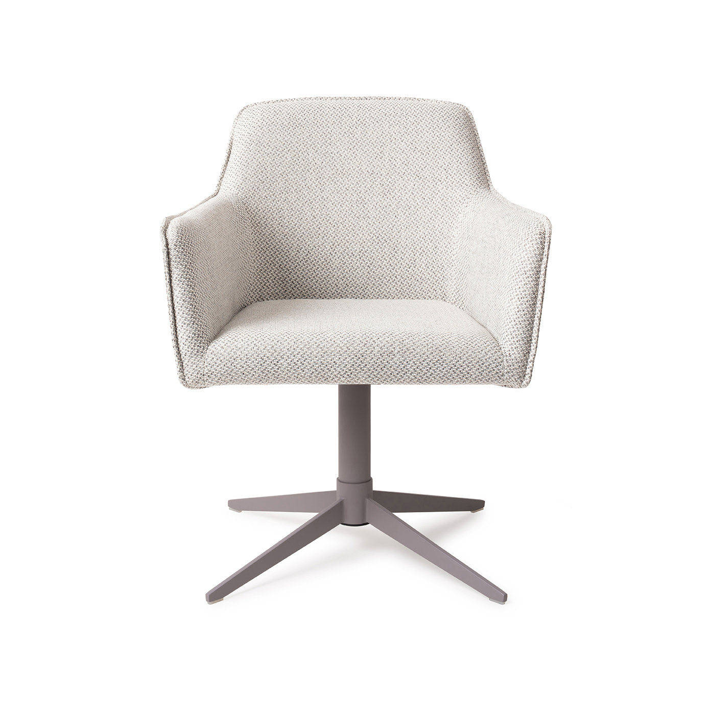 Jesper Home Hofu Checkers Charm Eetkamerstoel - Quad Grey - KwaliteitWonen.nl