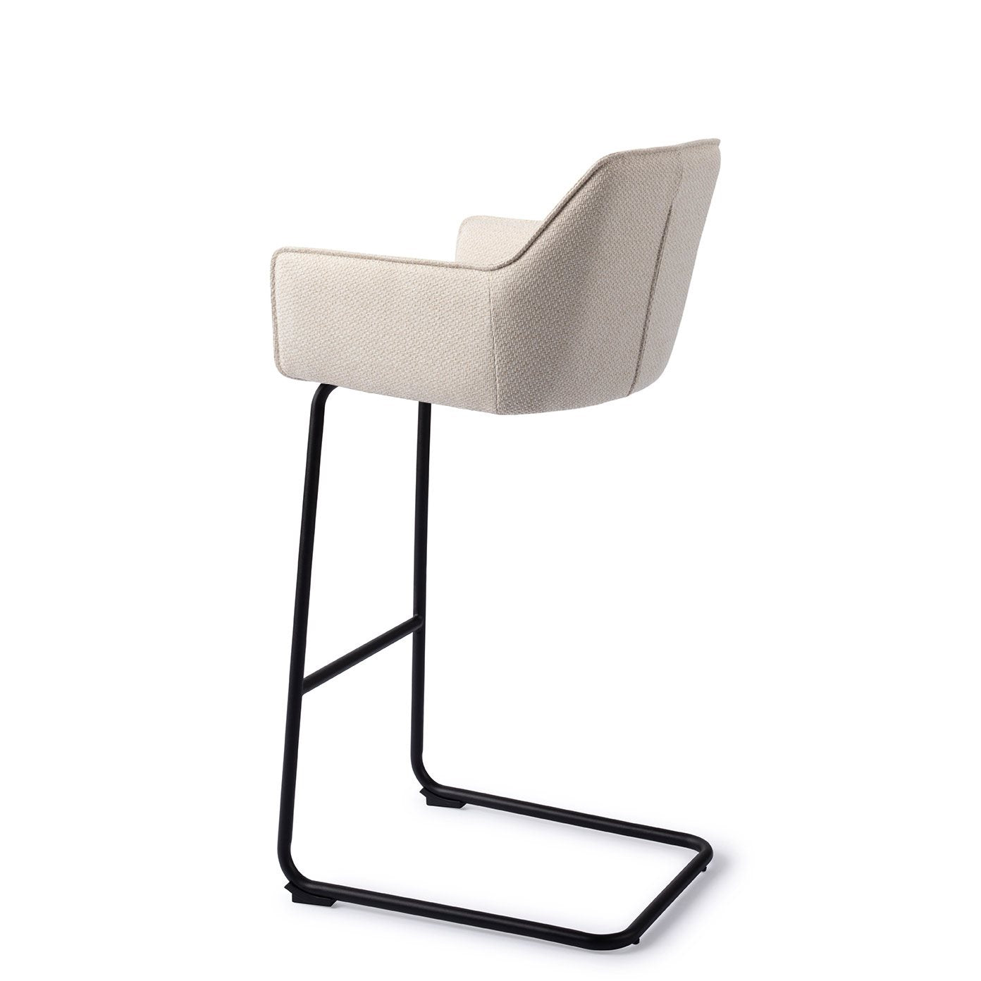 Jesper Home Hofu Enoki Barkruk - Arch Black (H) - KwaliteitWonen.nl