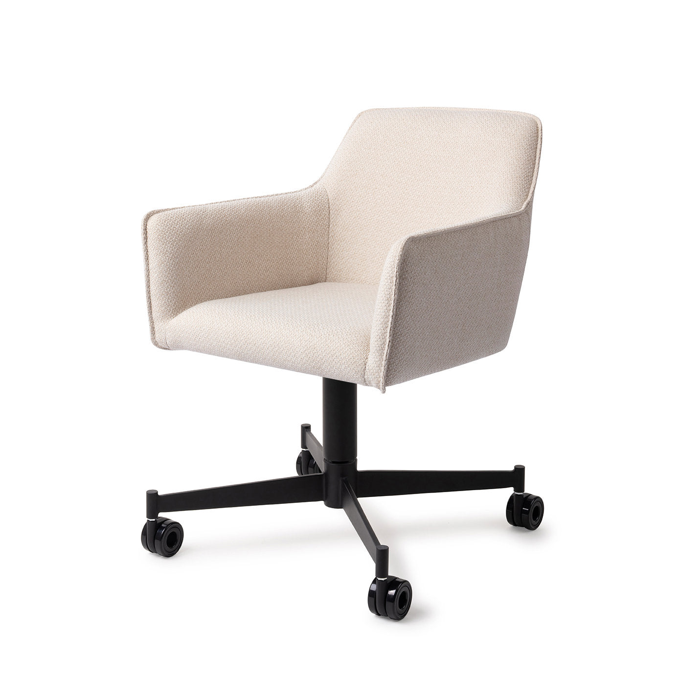 Jesper Home Hofu Enoki Eetkamerstoel - Caster Black - KwaliteitWonen.nl