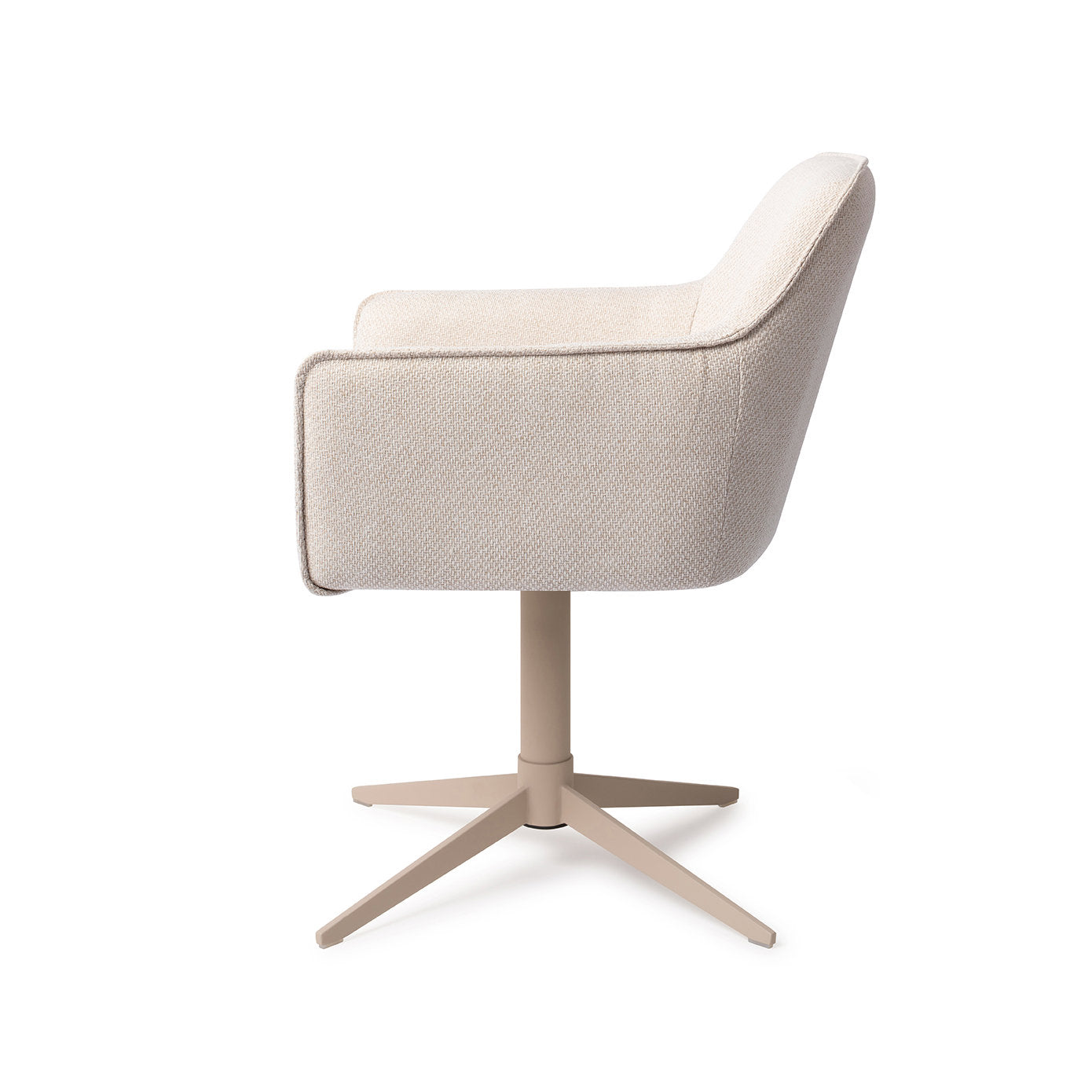 Jesper Home Hofu Enoki Eetkamerstoel - Quad Beige - KwaliteitWonen.nl