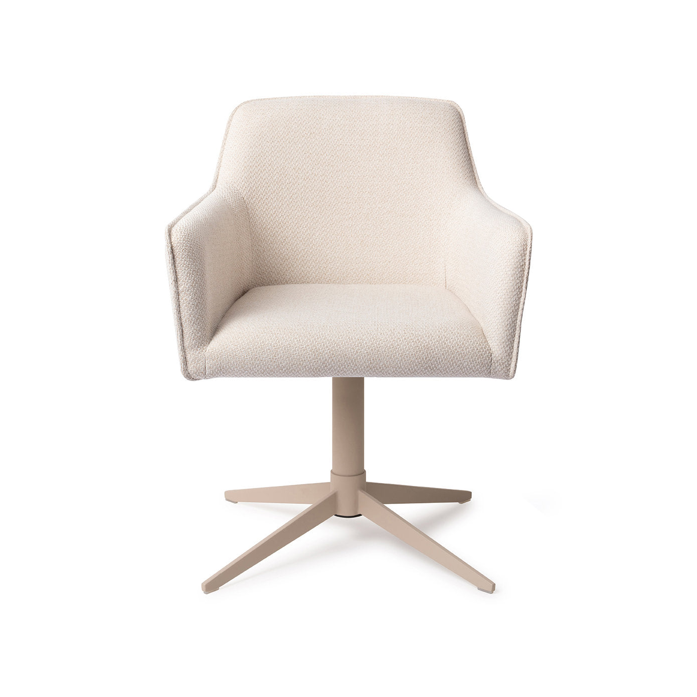 Jesper Home Hofu Enoki Eetkamerstoel - Quad Beige - KwaliteitWonen.nl
