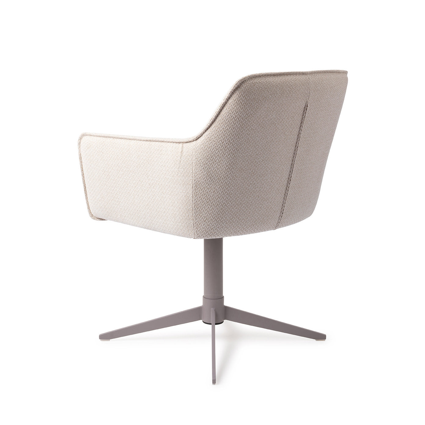 Jesper Home Hofu Enoki Eetkamerstoel - Quad Grey - KwaliteitWonen.nl
