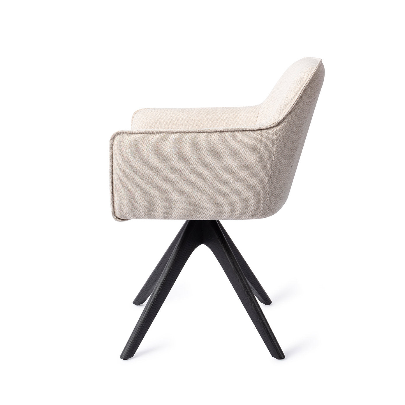 Jesper Home Hofu Enoki Eetkamerstoel - Revolve Oak Black - KwaliteitWonen.nl