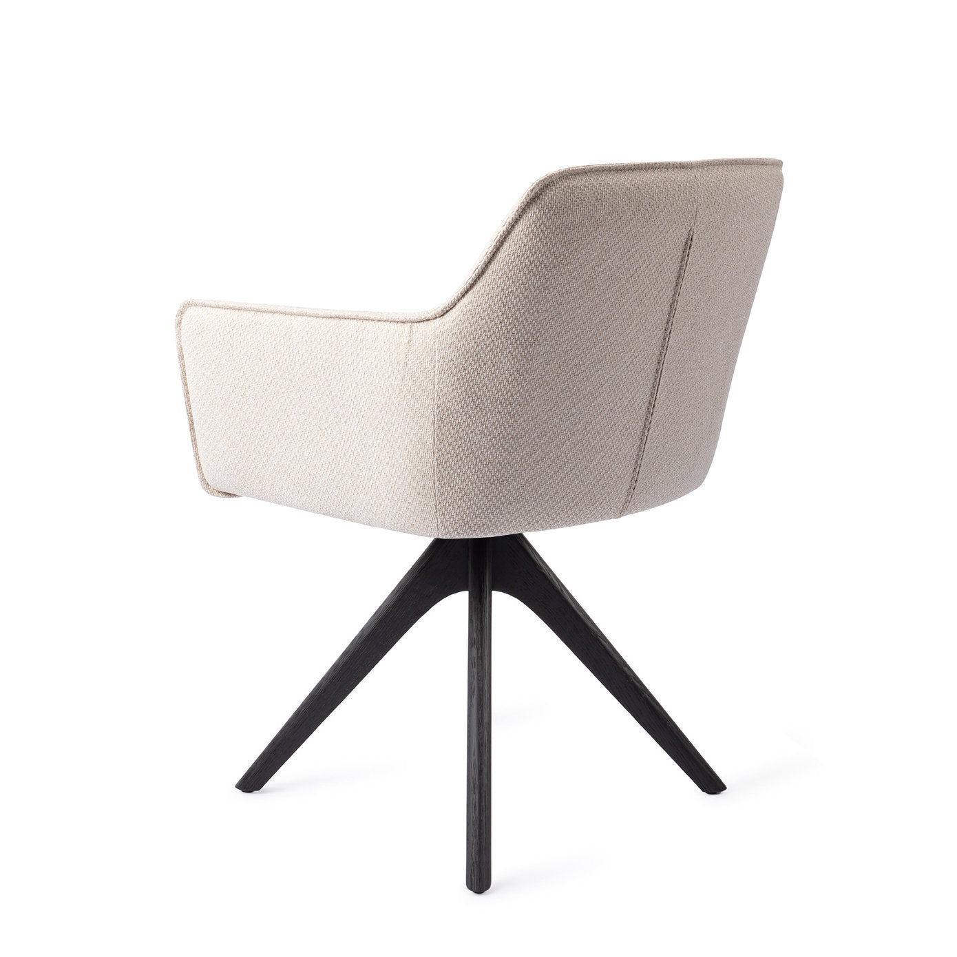 Jesper Home Hofu Enoki Eetkamerstoel - Revolve Oak Black - KwaliteitWonen.nl