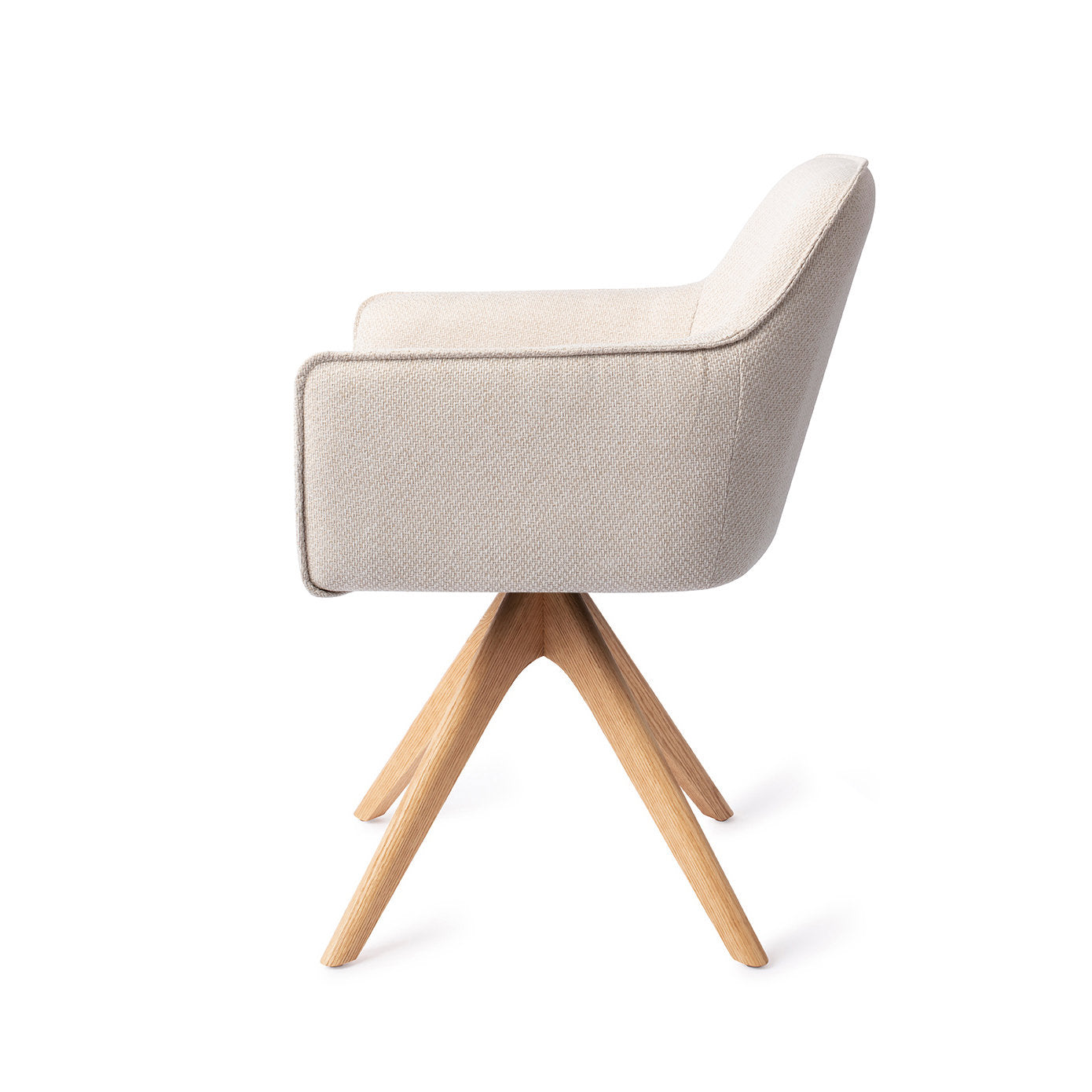 Jesper Home Hofu Enoki Eetkamerstoel - Revolve Oak Natural - KwaliteitWonen.nl