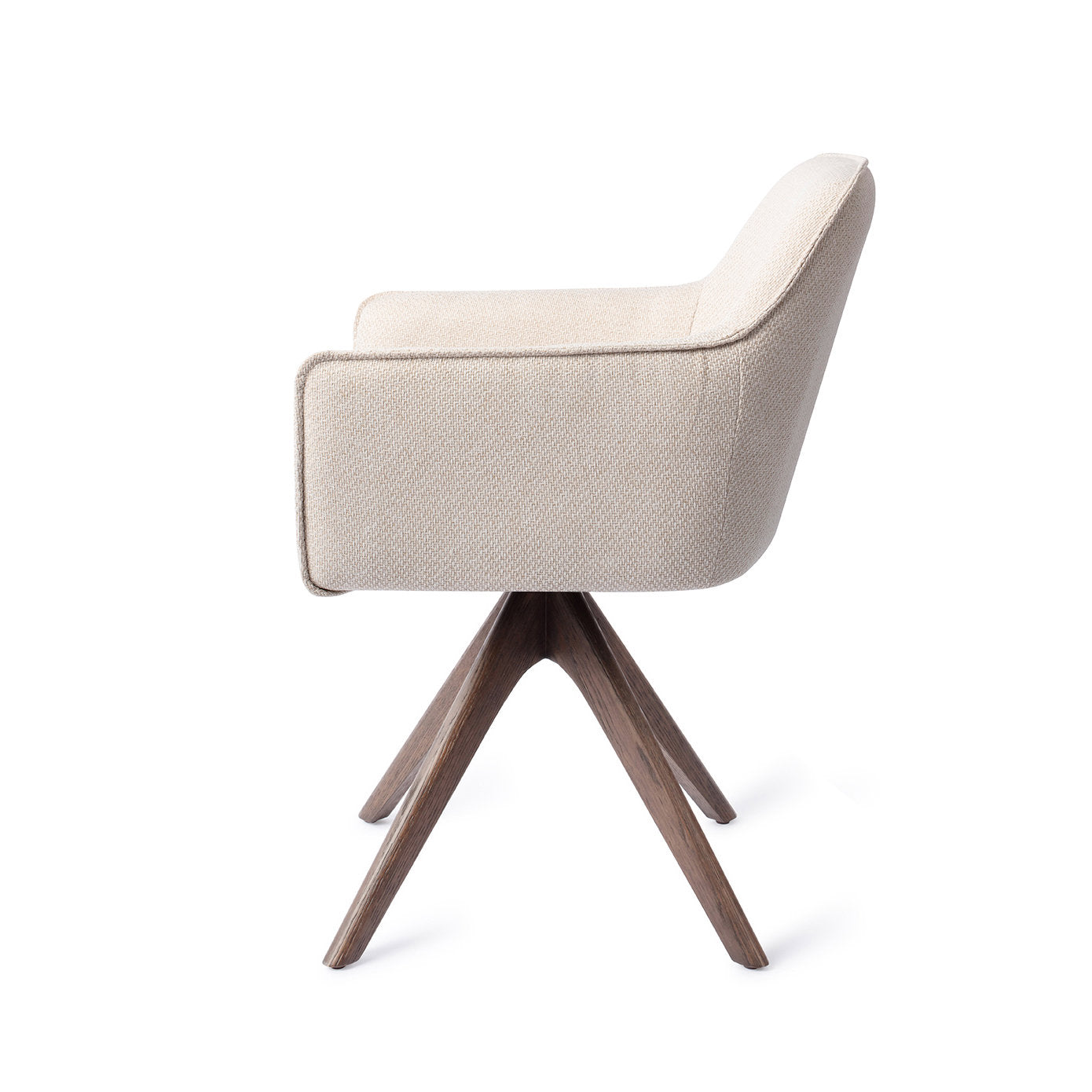 Jesper Home Hofu Enoki Eetkamerstoel - Revolve Oak Walnut - KwaliteitWonen.nl