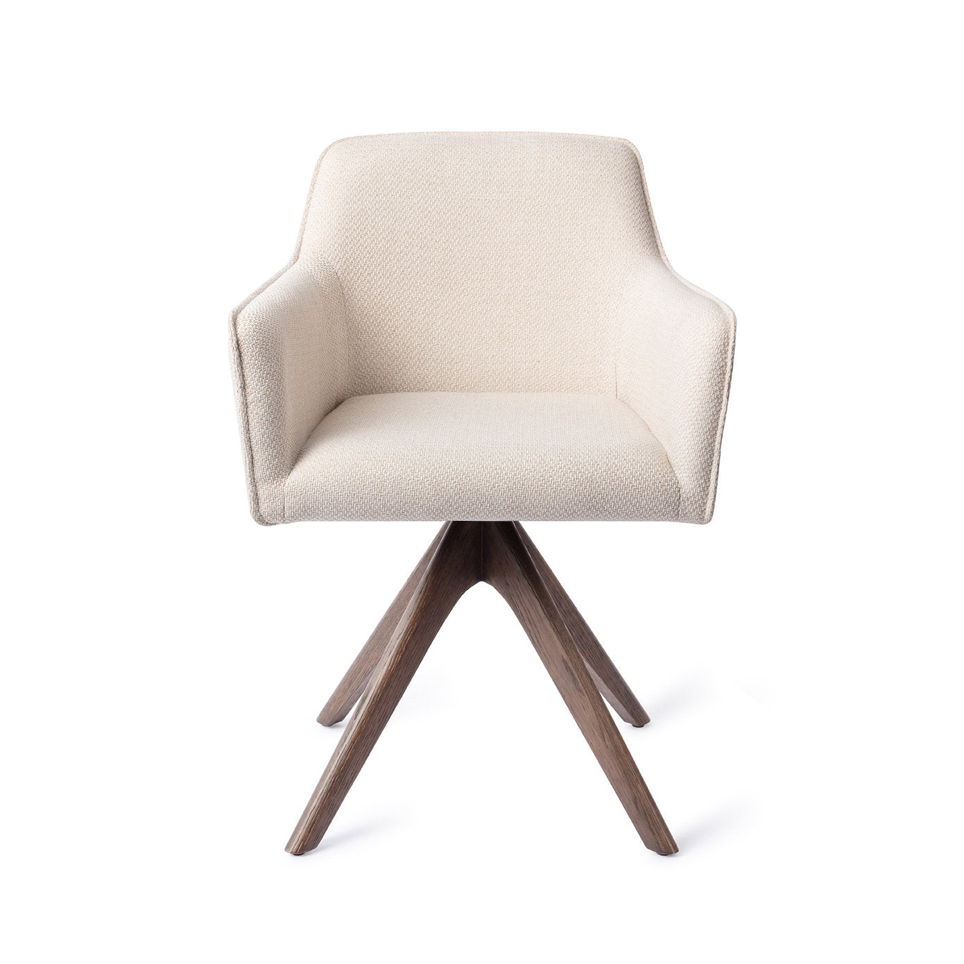 Jesper Home Hofu Enoki Eetkamerstoel - Revolve Oak Walnut - KwaliteitWonen.nl