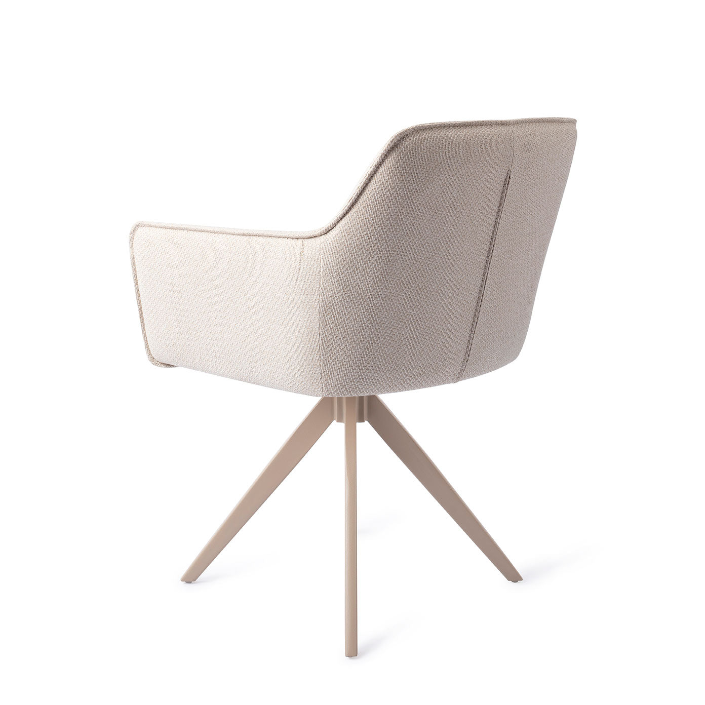 Jesper Home Hofu Enoki Eetkamerstoel - Turn Beige - KwaliteitWonen.nl