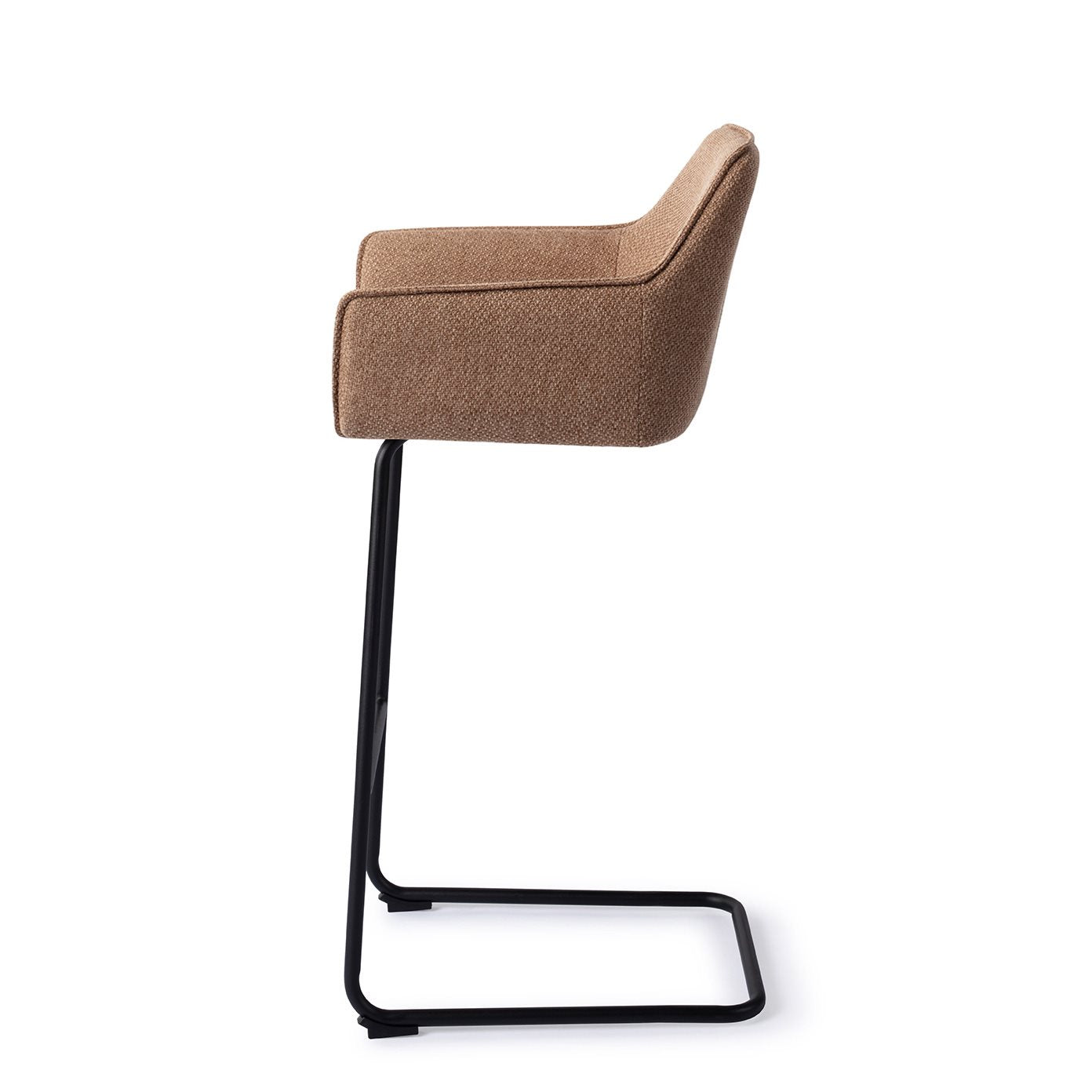 Jesper Home Hofu French Toast Barkruk - Arch Black (H) - KwaliteitWonen.nl