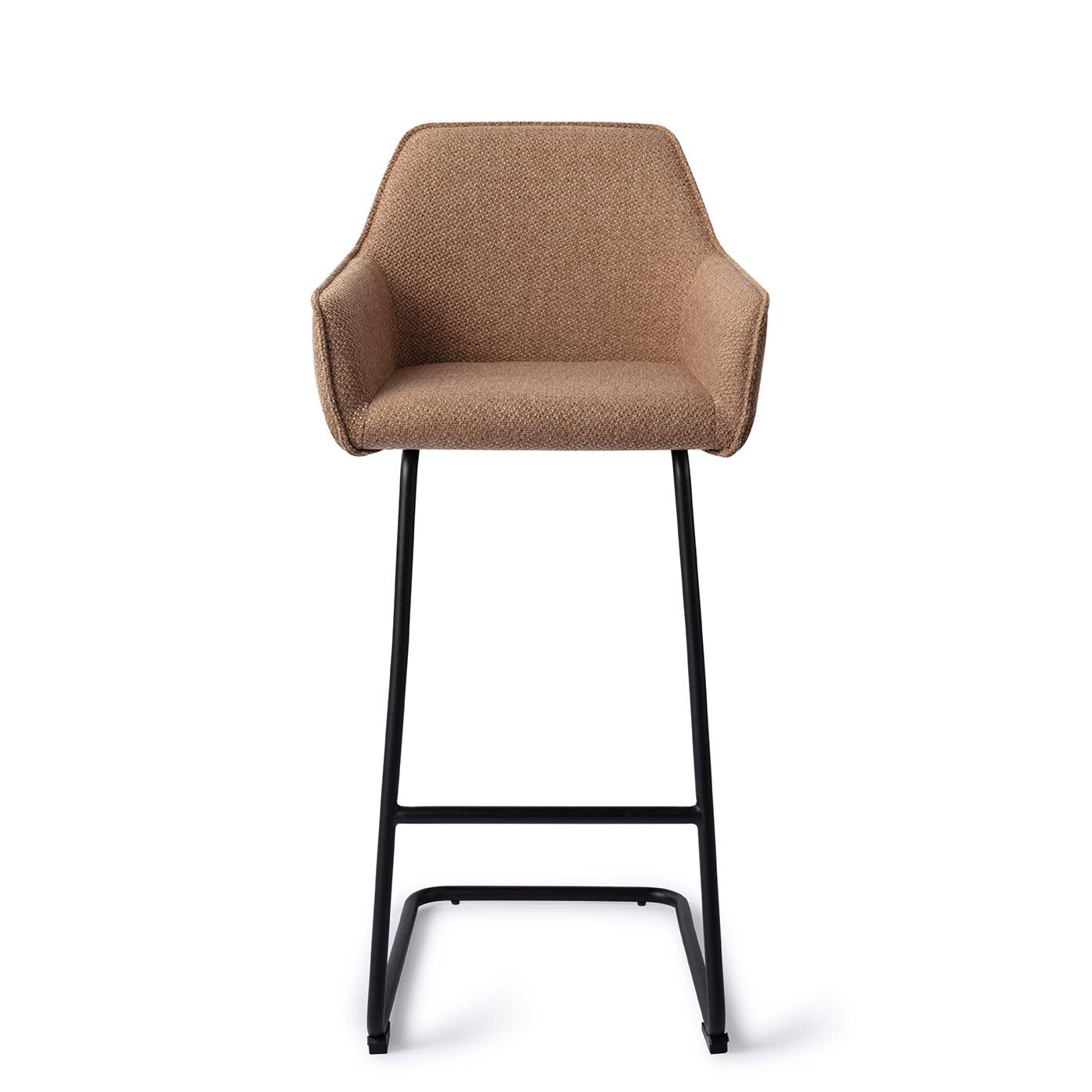 Jesper Home Hofu French Toast Barkruk - Arch Black (H) - KwaliteitWonen.nl