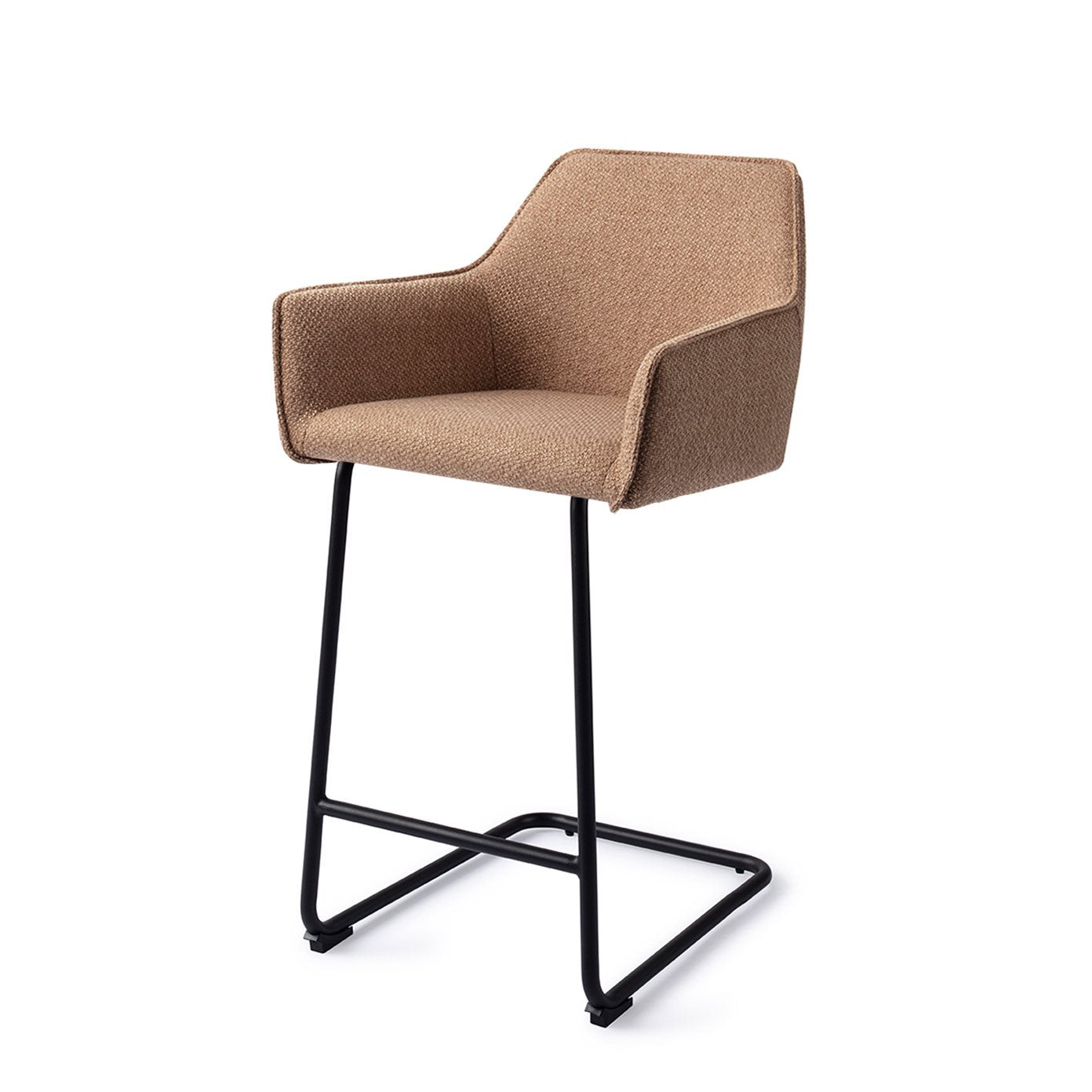 Jesper Home Hofu French Toast Barkruk - Arch Black (L) - KwaliteitWonen.nl