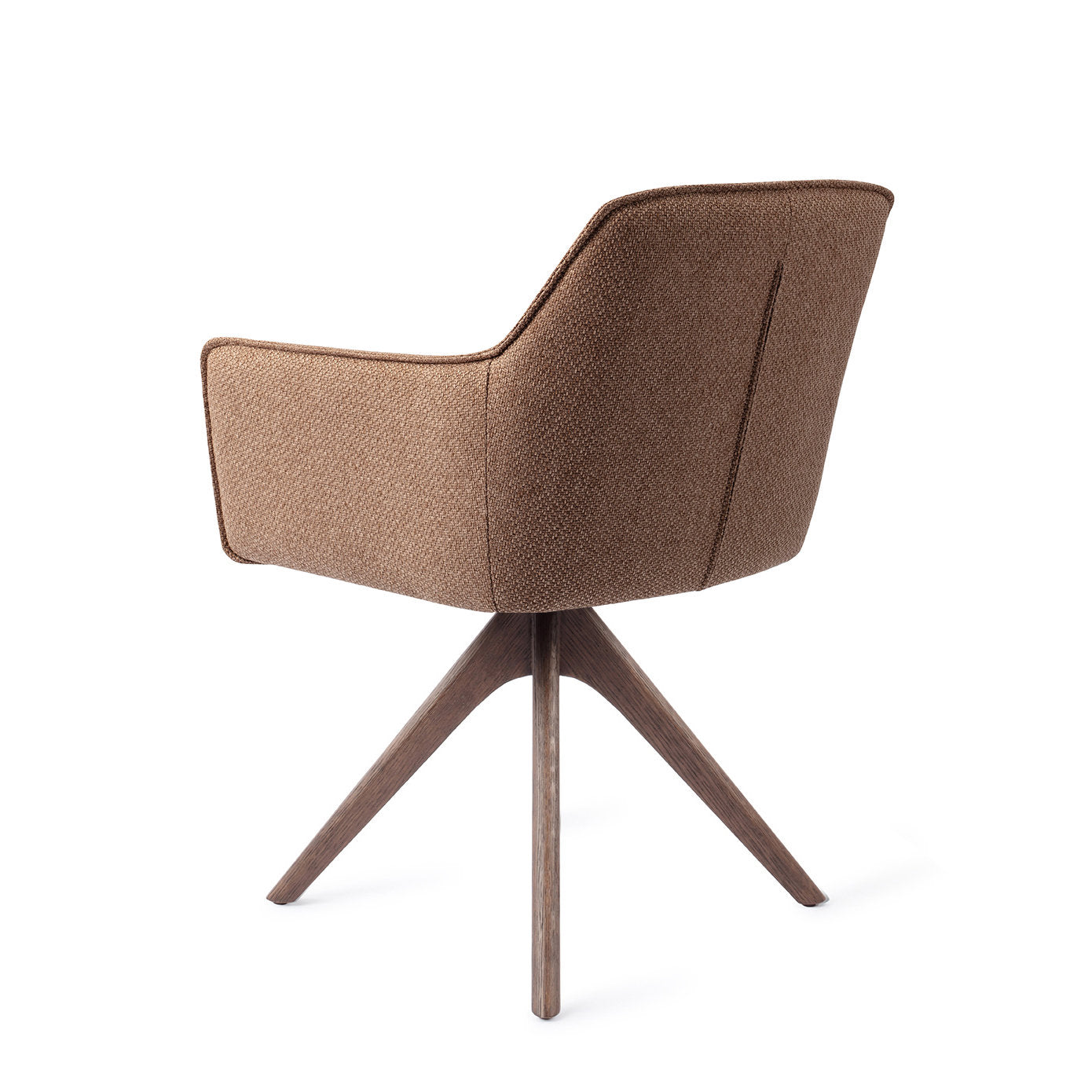Jesper Home Hofu French Toast Eetkamerstoel - Revolve Oak Walnut - KwaliteitWonen.nl