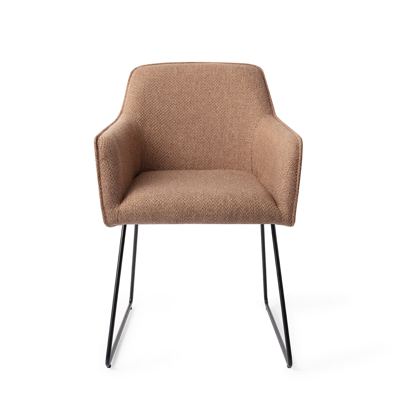 Jesper Home Hofu French Toast Eetkamerstoel - Slide Black - KwaliteitWonen.nl