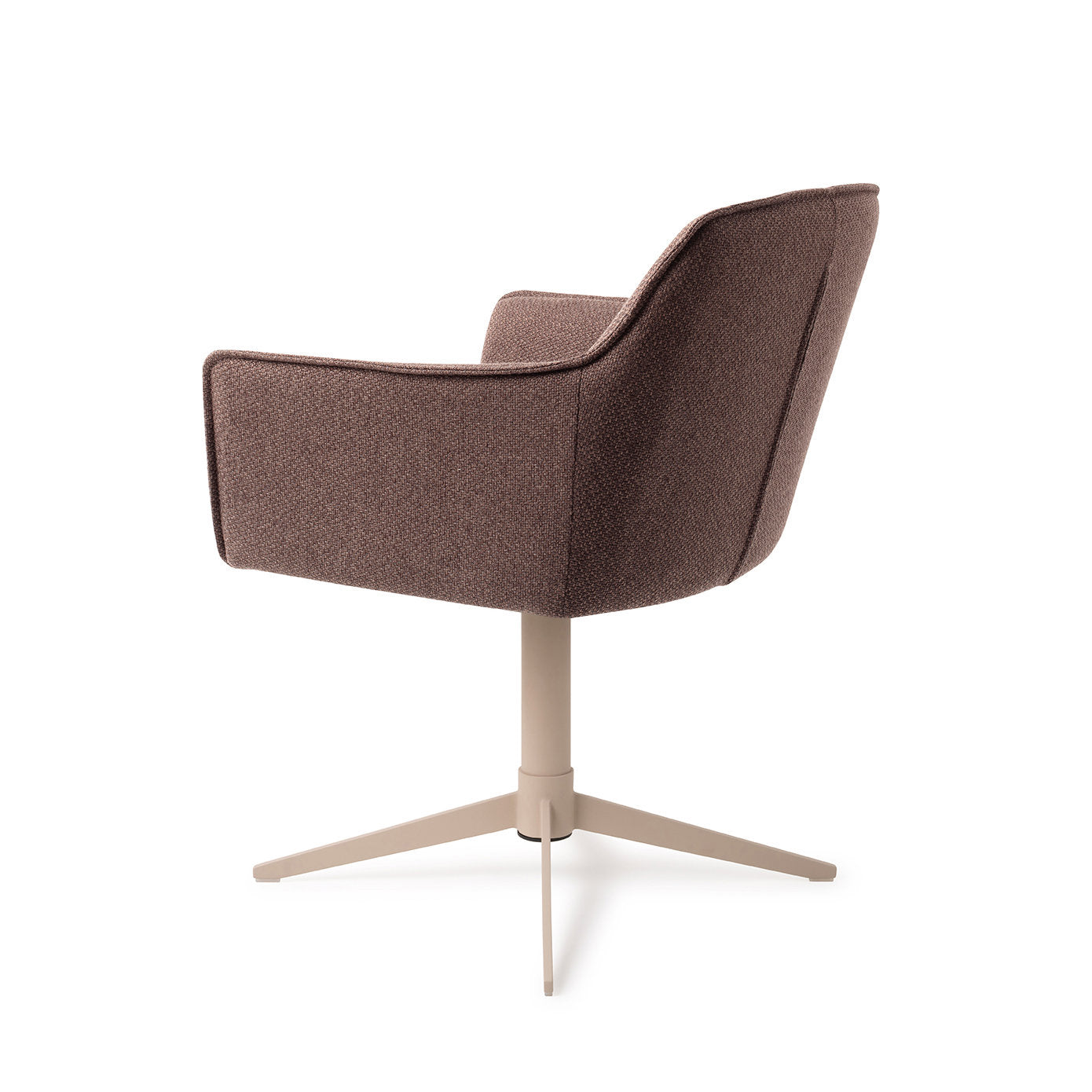 Jesper Home Hofu Potters Clay Eetkamerstoel - Quad Beige - KwaliteitWonen.nl