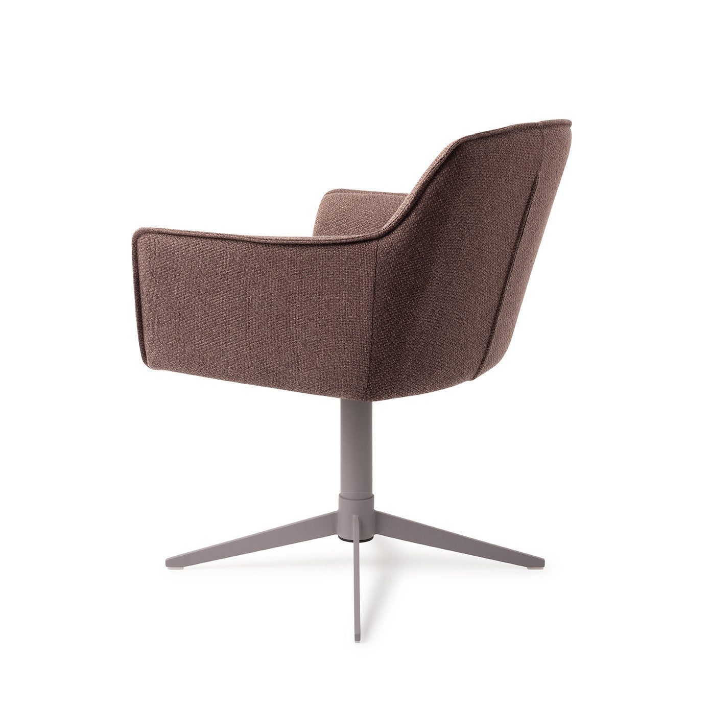 Jesper Home Hofu Potters Clay Eetkamerstoel - Quad Grey - KwaliteitWonen.nl