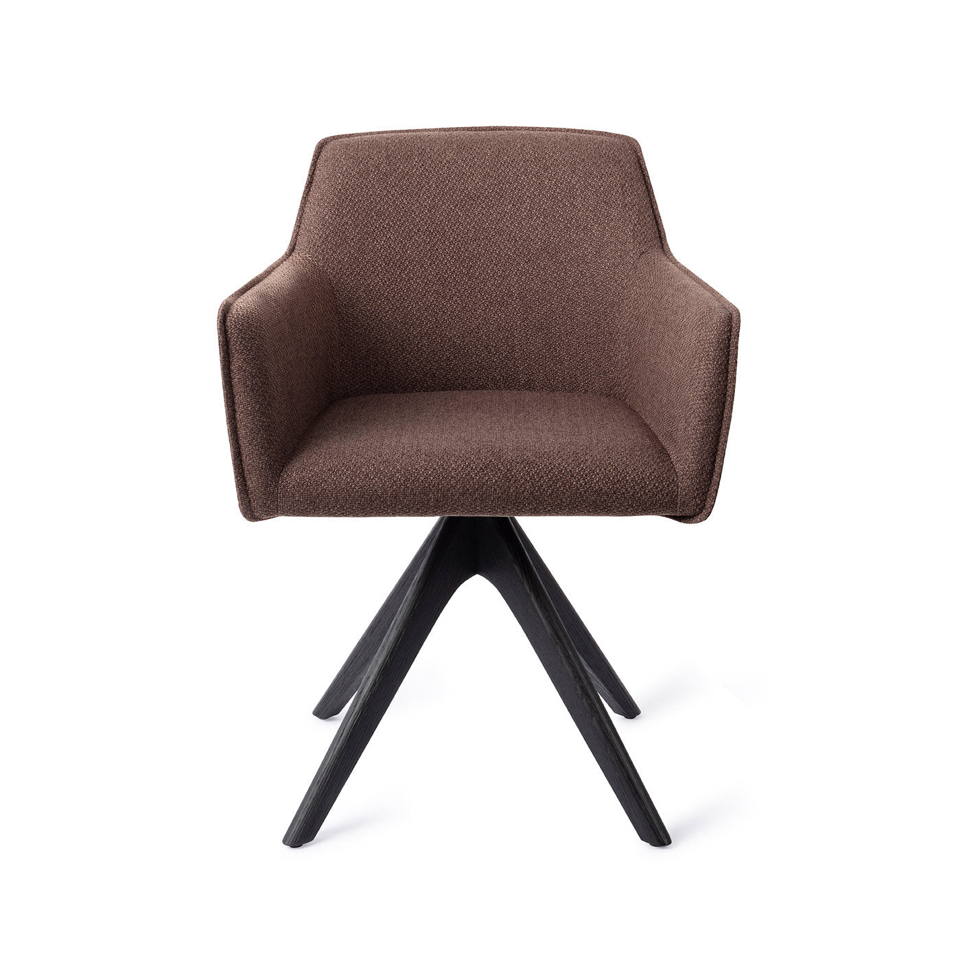 Jesper Home Hofu Potters Clay Eetkamerstoel - Revolve Oak Black - KwaliteitWonen.nl