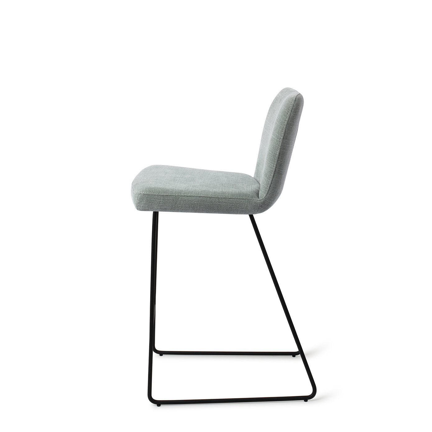 Jesper Home Ikata Breezy Blue Barkruk (L) - Counter Slide Black - KwaliteitWonen.nl