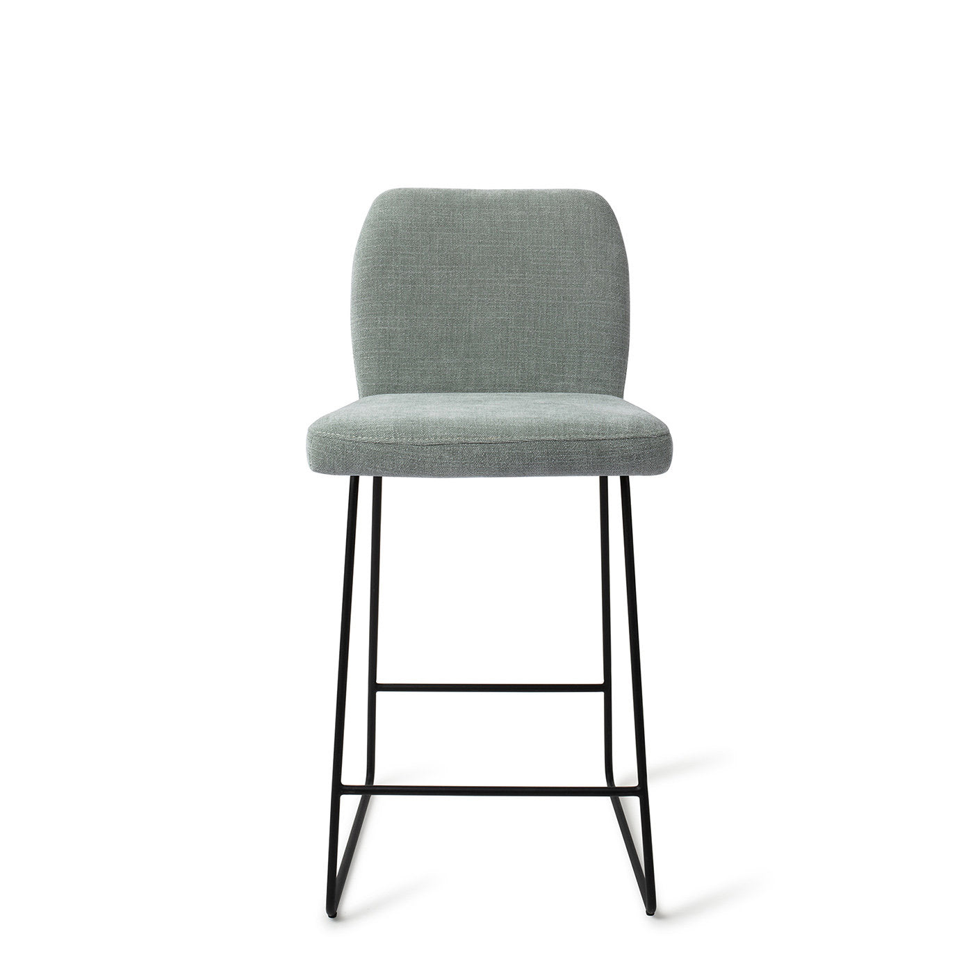 Jesper Home Ikata Breezy Blue Barkruk (L) - Counter Slide Black - KwaliteitWonen.nl