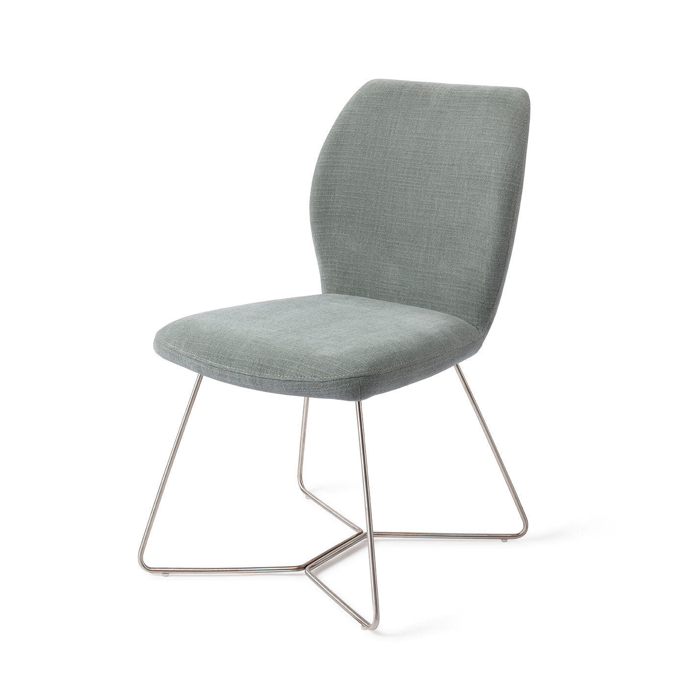 Jesper Home Ikata Breezy Blue Eetkamerstoel - Beehive Steel - KwaliteitWonen.nl