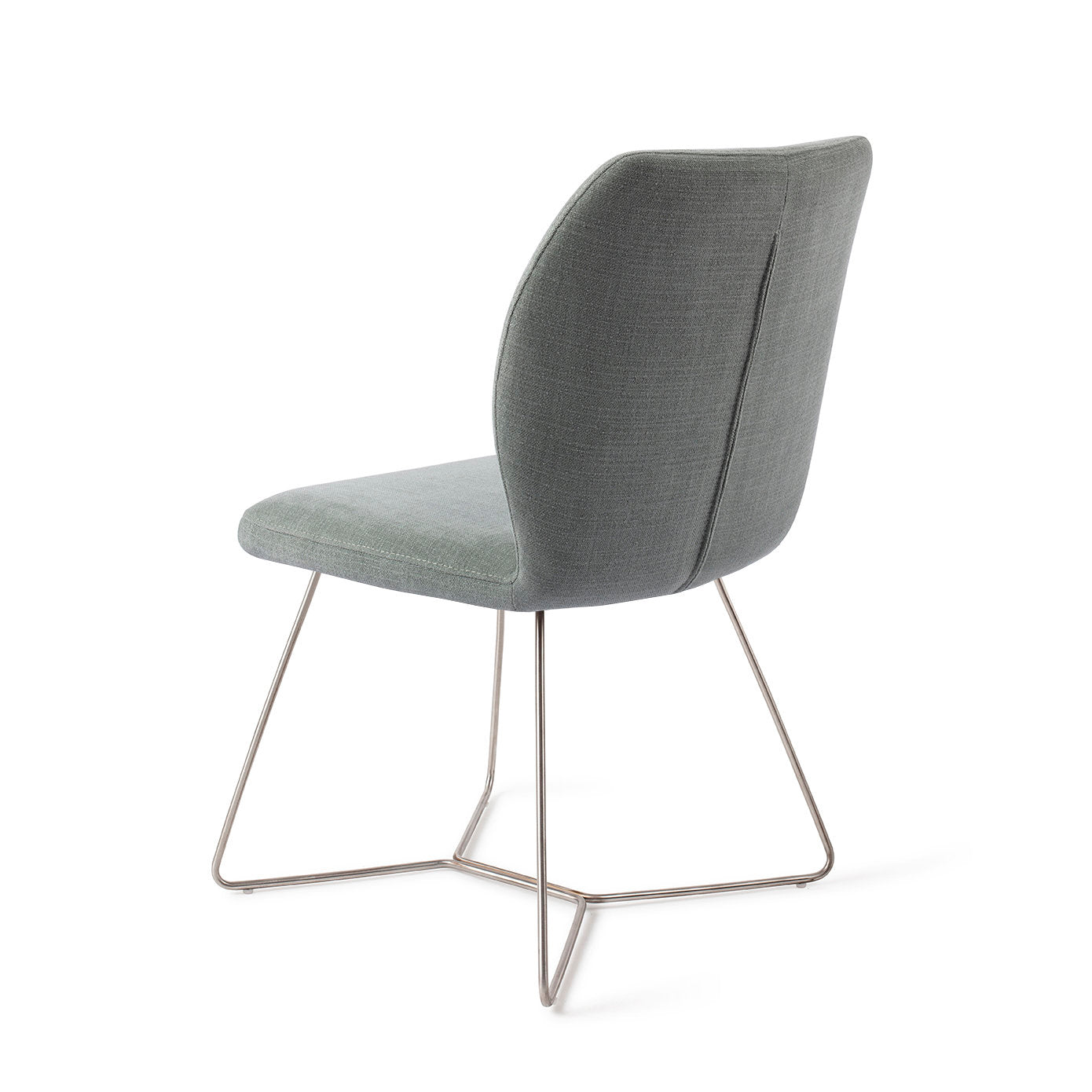 Jesper Home Ikata Breezy Blue Eetkamerstoel - Beehive Steel - KwaliteitWonen.nl