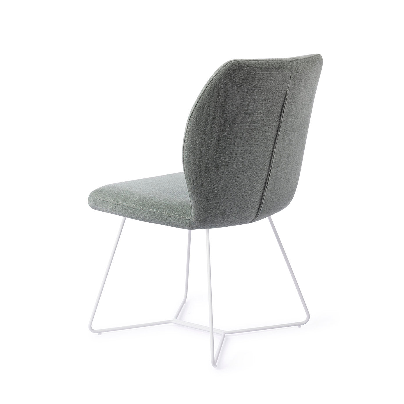 Jesper Home Ikata Breezy Blue Eetkamerstoel - Beehive White - KwaliteitWonen.nl