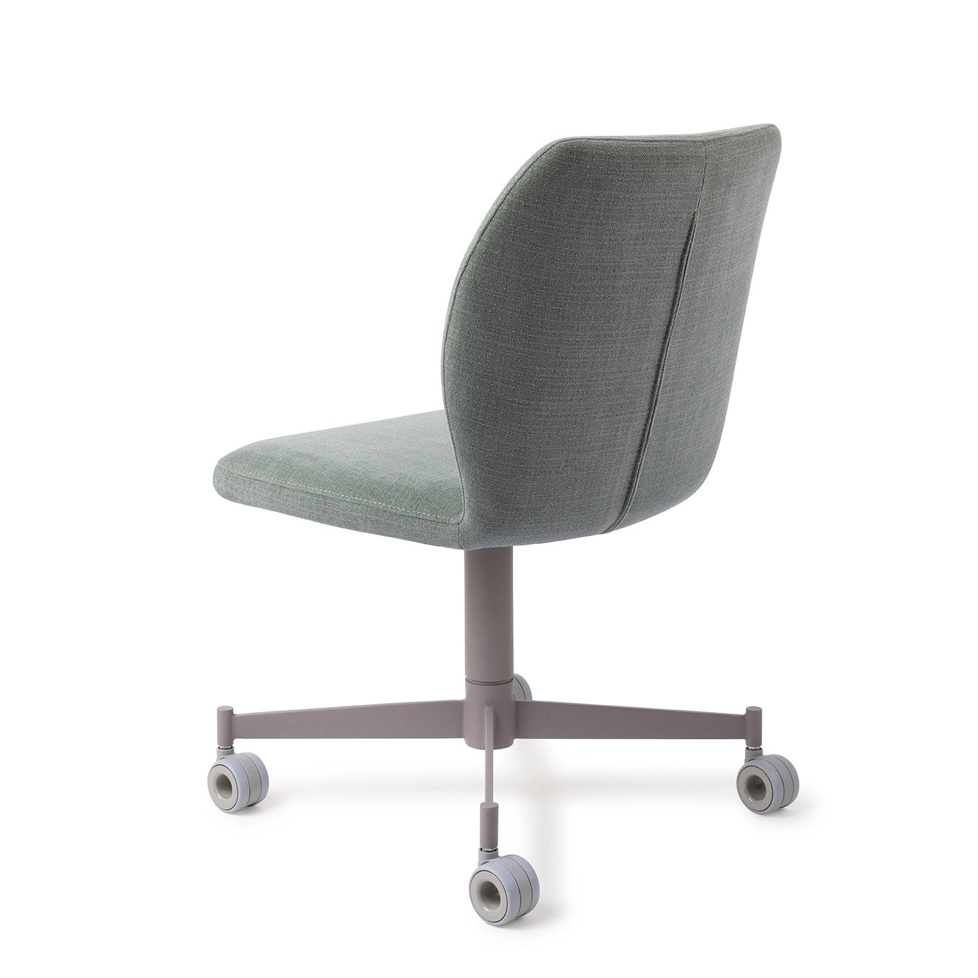 Jesper Home Ikata Breezy Blue Eetkamerstoel - Caster Grey - KwaliteitWonen.nl
