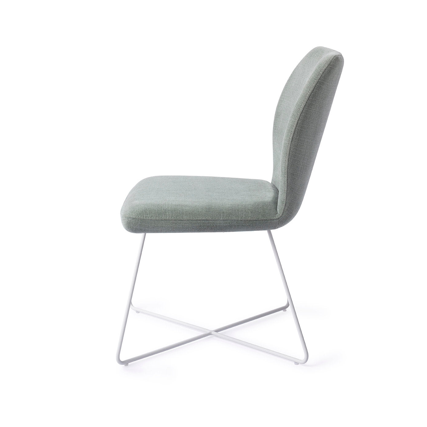 Jesper Home Ikata Breezy Blue Eetkamerstoel - Cross White - KwaliteitWonen.nl