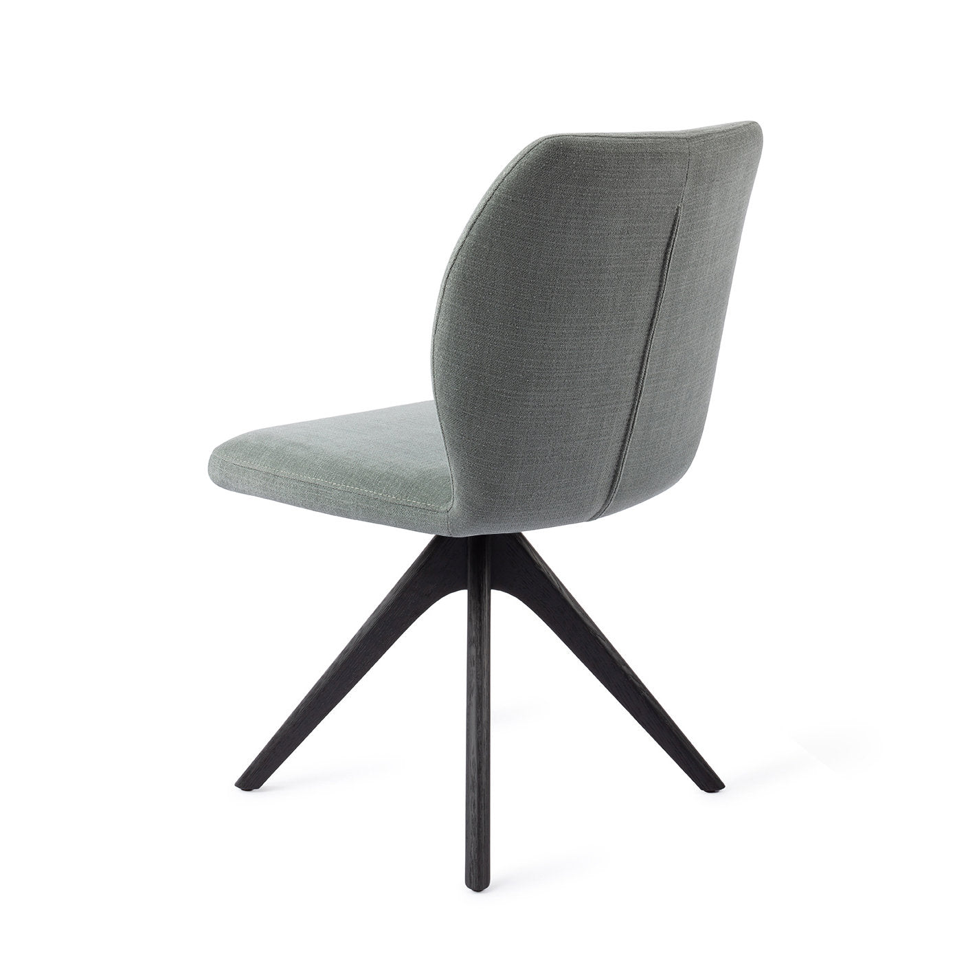 Jesper Home Ikata Breezy Blue Eetkamerstoel - Revolve Oak Black - KwaliteitWonen.nl