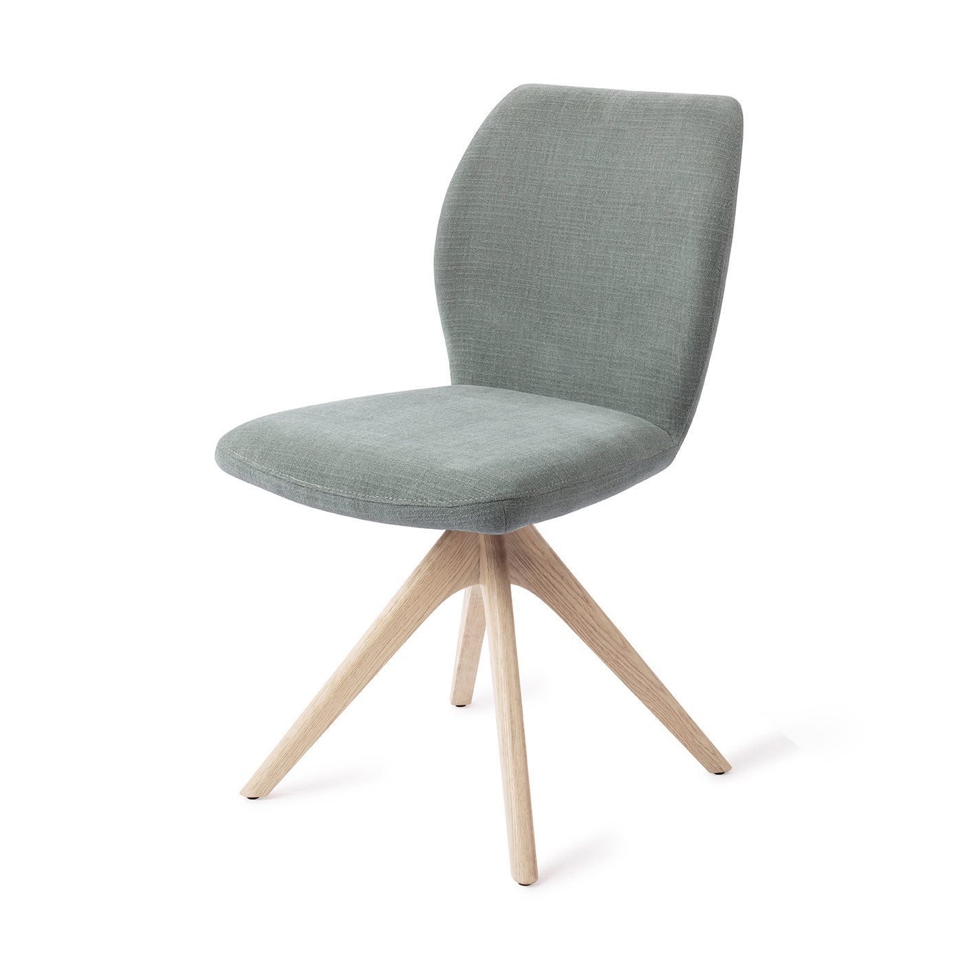 Jesper Home Ikata Breezy Blue Eetkamerstoel - Revolve Oak Bleach - KwaliteitWonen.nl