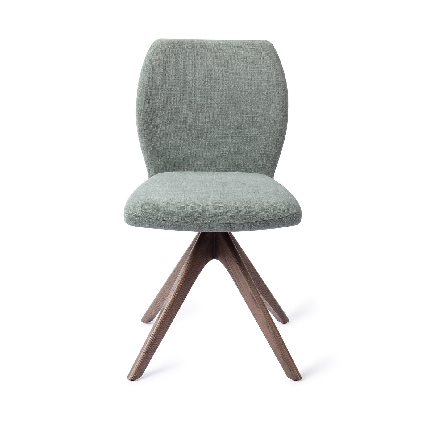 Jesper Home Ikata Breezy Blue Eetkamerstoel - Revolve Oak Walnut - KwaliteitWonen.nl