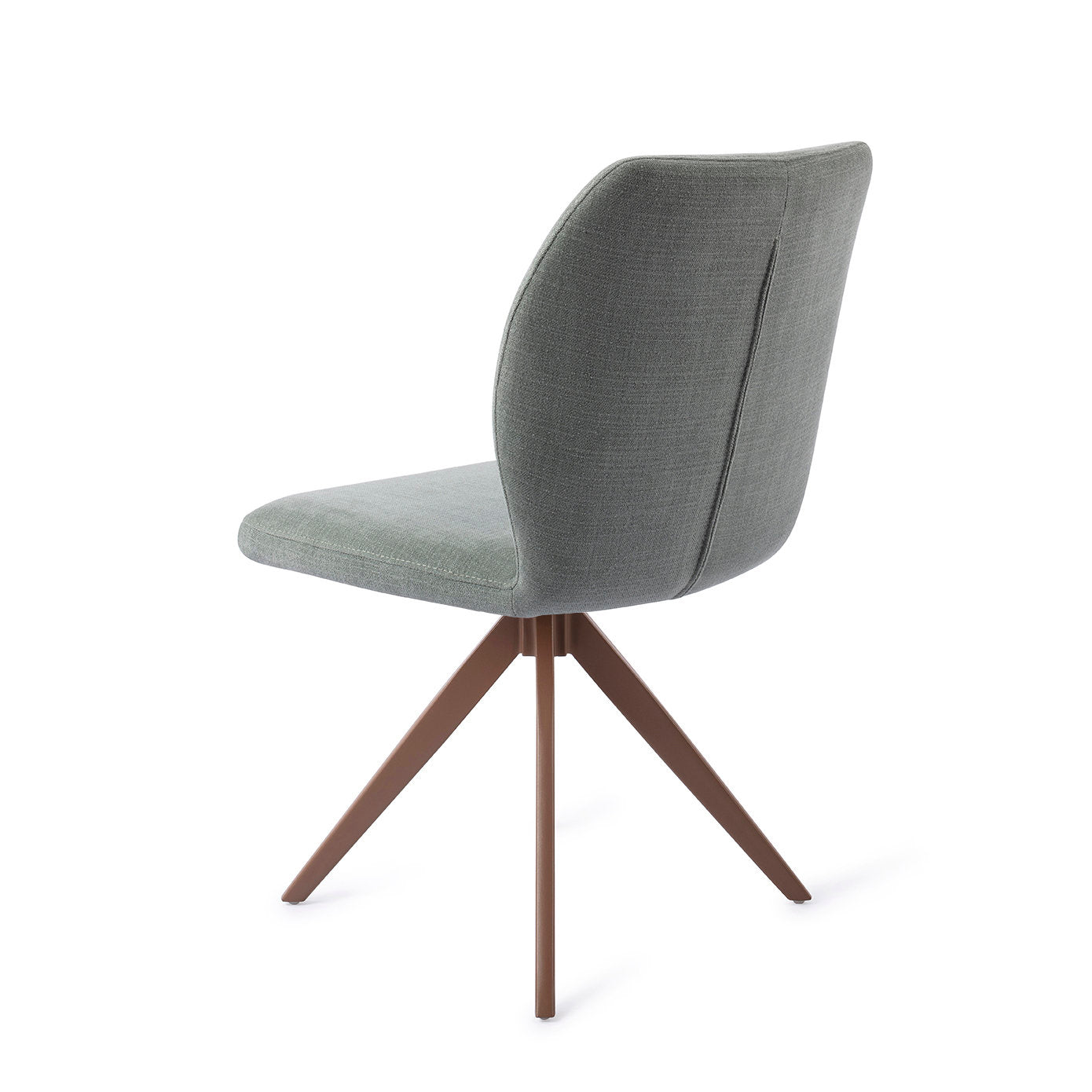 Jesper Home Ikata Breezy Blue Eetkamerstoel - Turn Brown - KwaliteitWonen.nl