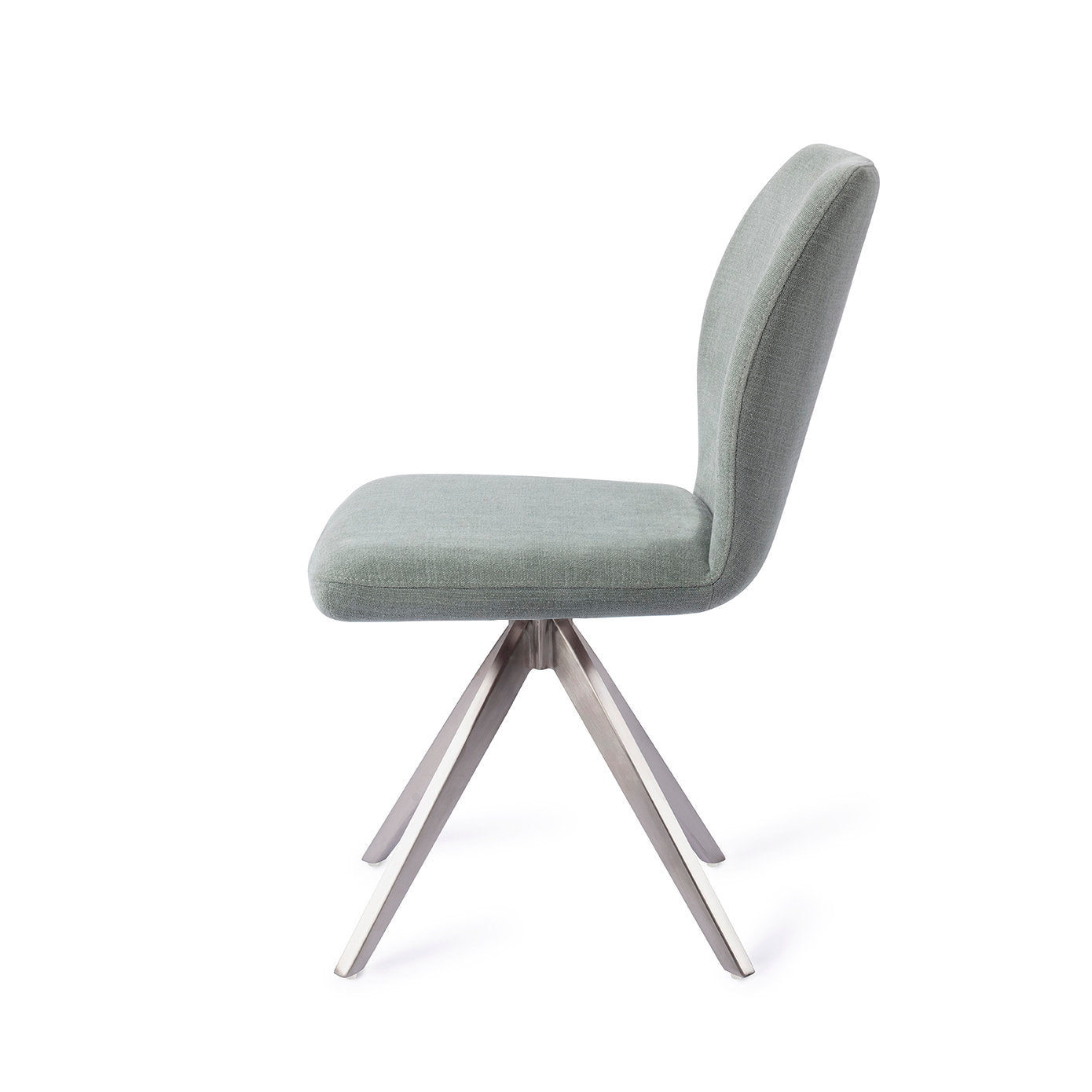 Jesper Home Ikata Breezy Blue Eetkamerstoel - Turn Steel - KwaliteitWonen.nl