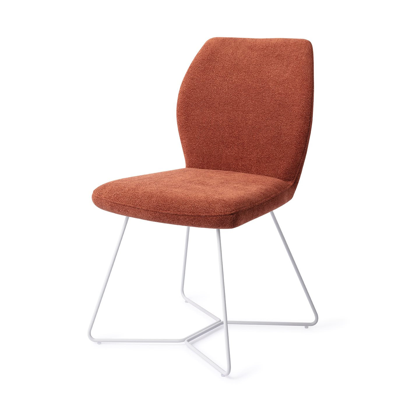 Jesper Home Ikata Cosy Copper Eetkamerstoel - Beehive White - KwaliteitWonen.nl