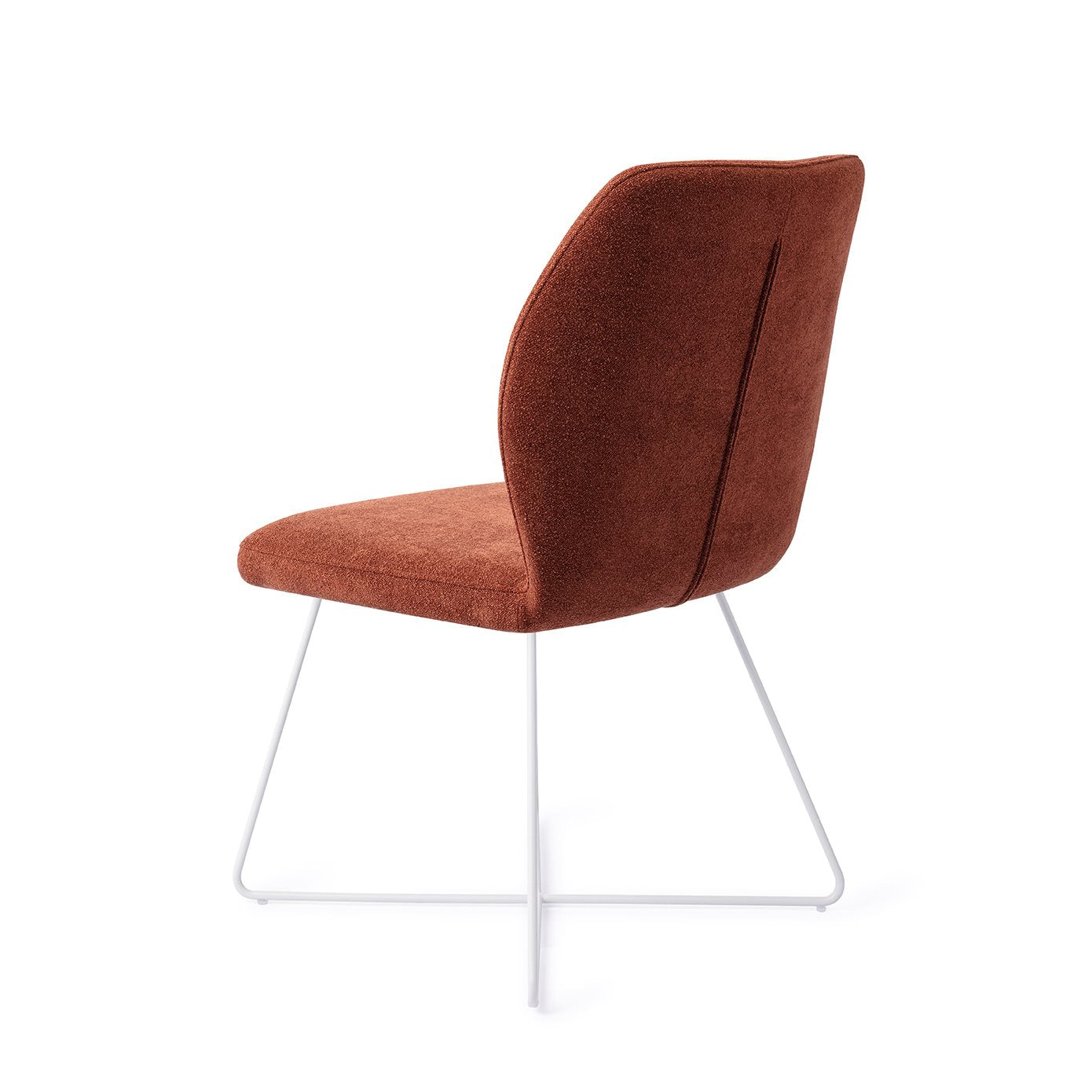 Jesper Home Ikata Cosy Copper Eetkamerstoel - Cross White - KwaliteitWonen.nl
