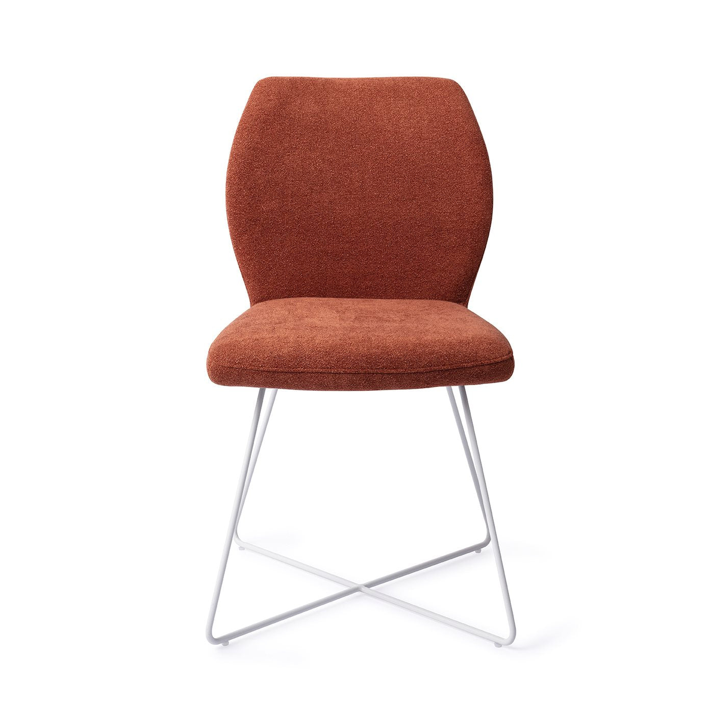 Jesper Home Ikata Cosy Copper Eetkamerstoel - Cross White - KwaliteitWonen.nl