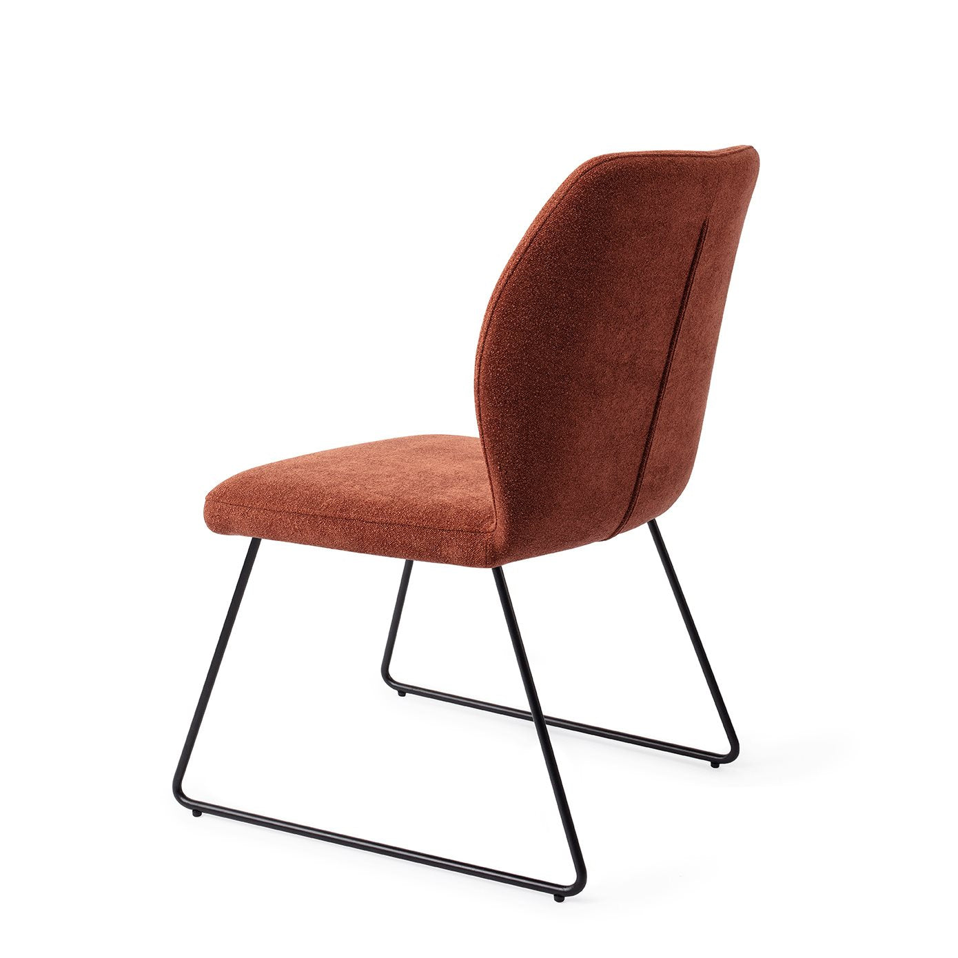 Jesper Home Ikata Cosy Copper Eetkamerstoel - Slide Black - KwaliteitWonen.nl
