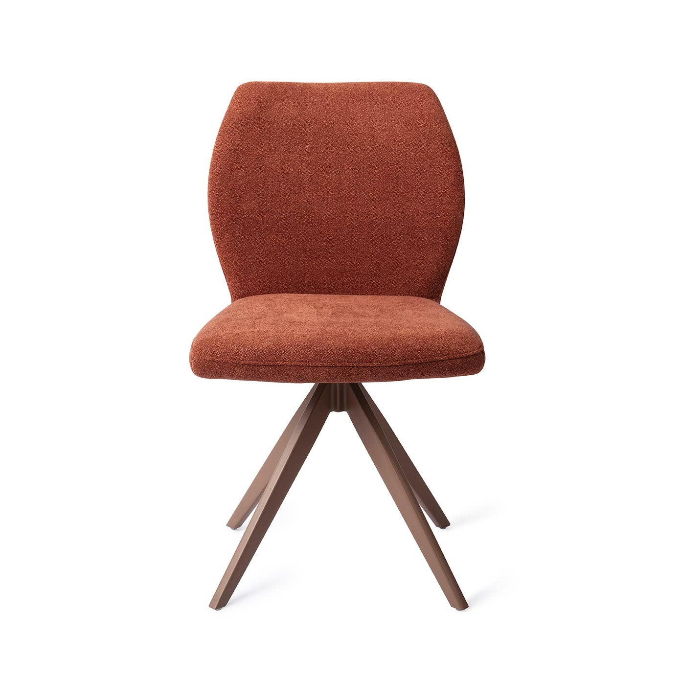 Jesper Home Ikata Cosy Copper Eetkamerstoel - Turn Brown - KwaliteitWonen.nl