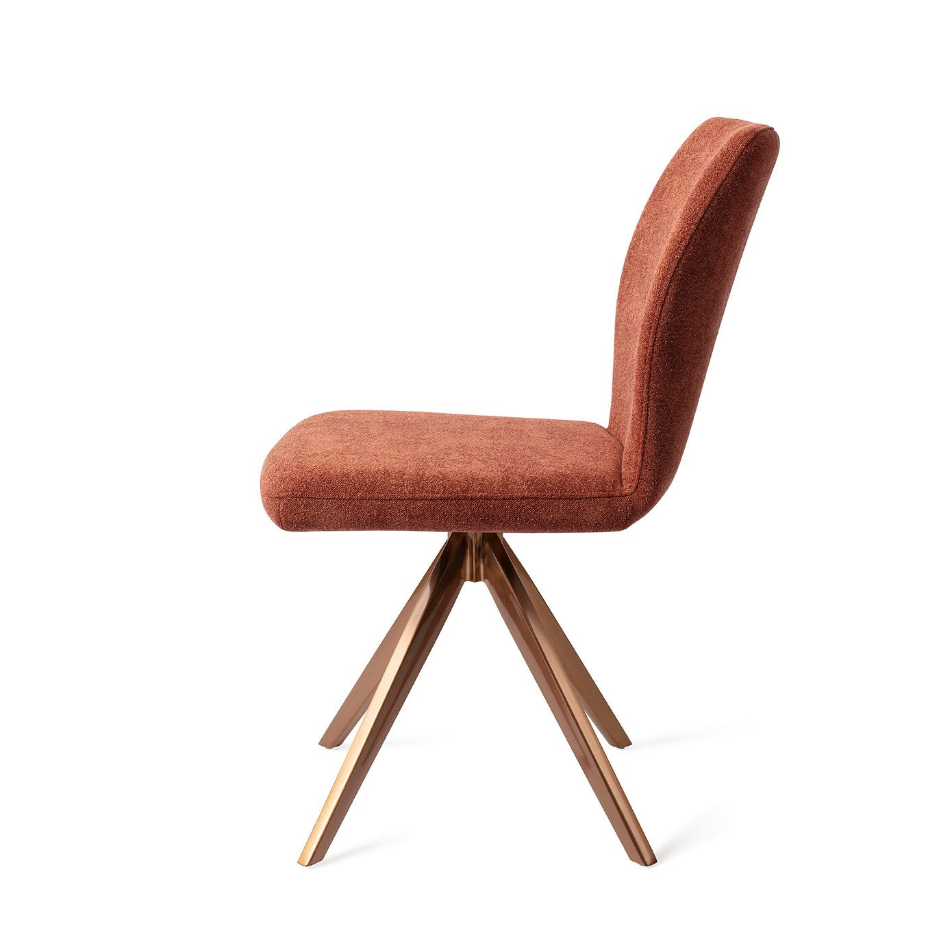 Jesper Home Ikata Cosy Copper Eetkamerstoel - Turn Rose - KwaliteitWonen.nl