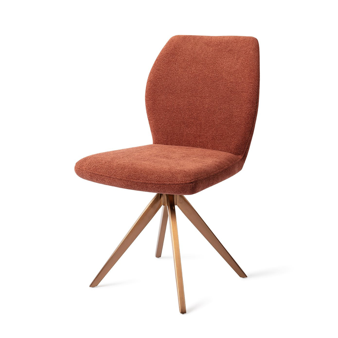Jesper Home Ikata Cosy Copper Eetkamerstoel - Turn Rose - KwaliteitWonen.nl