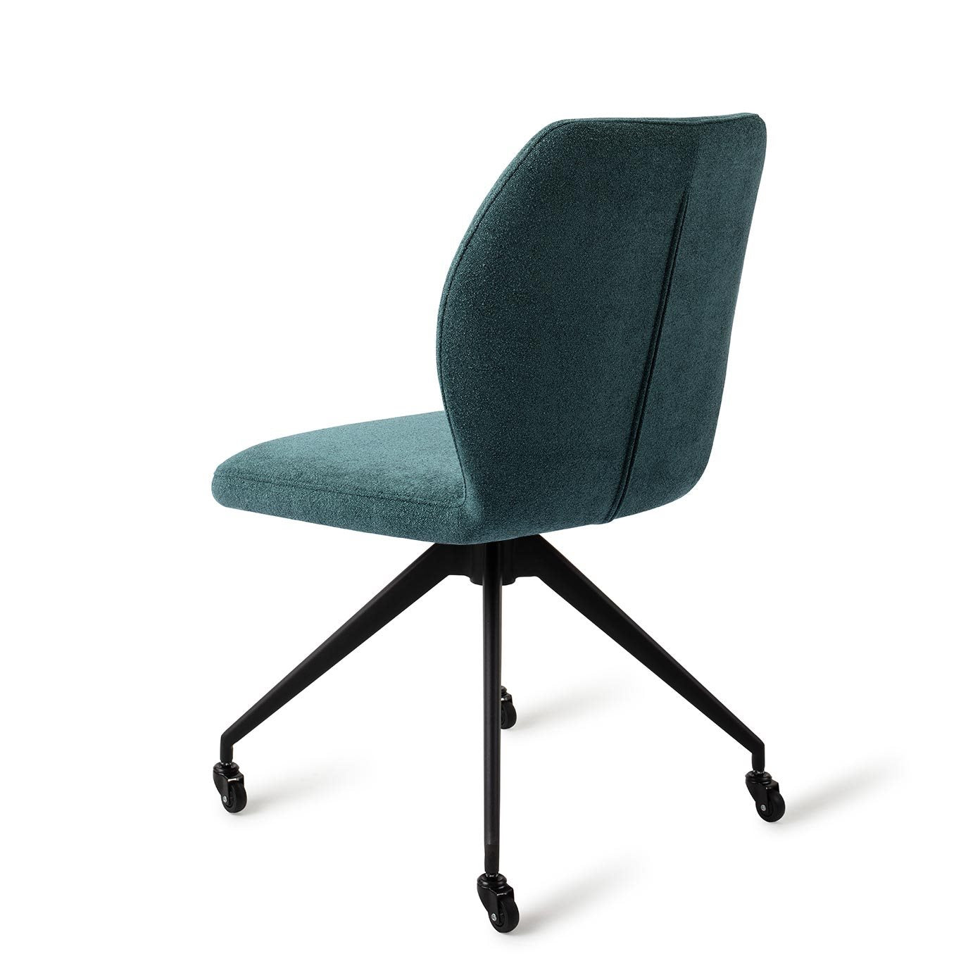 Jesper Home Ikata Merry Mermaid Eetkamerstoel - Glide Black - KwaliteitWonen.nl