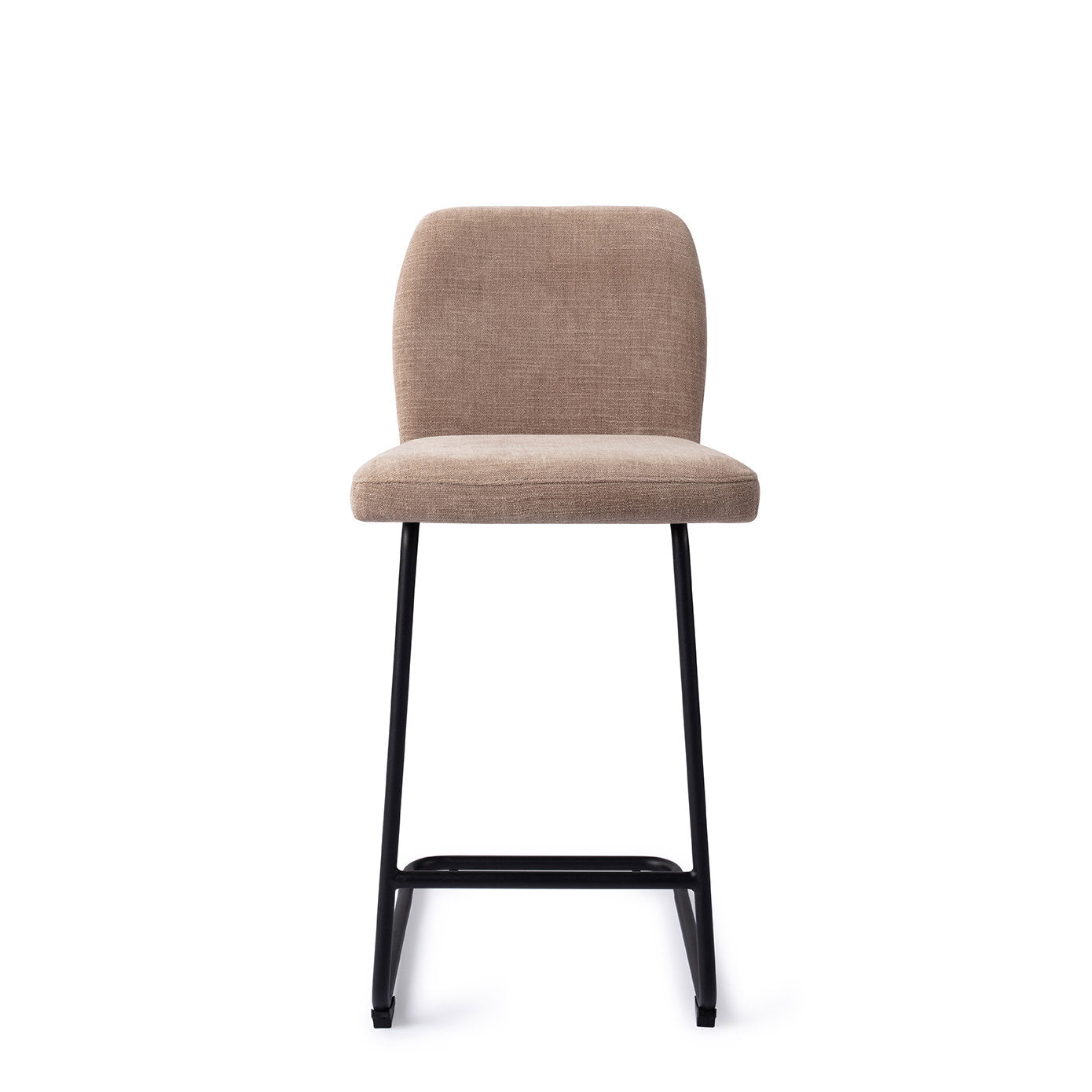 Jesper Home Ikata Mocha Mist Barkruk (L) - Counter Arch Black - KwaliteitWonen.nl
