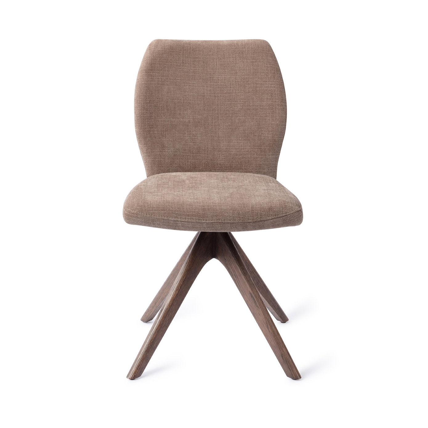 Jesper Home Ikata Mocha Mist Eetkamerstoel - Revolve Oak Walnut - KwaliteitWonen.nl