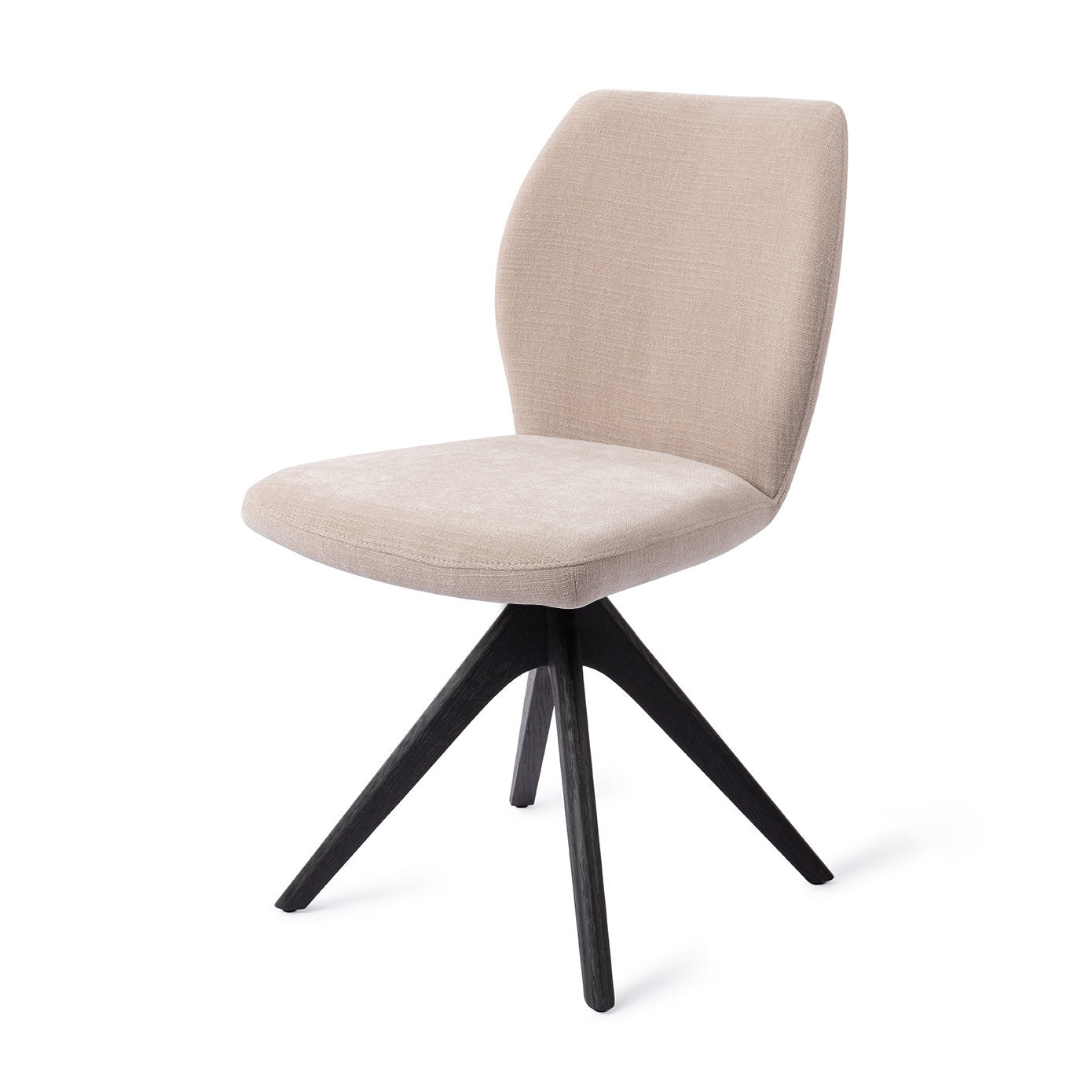 Jesper Home Ikata Sand Strand Eetkamerstoel - Revolve Oak Black - KwaliteitWonen.nl