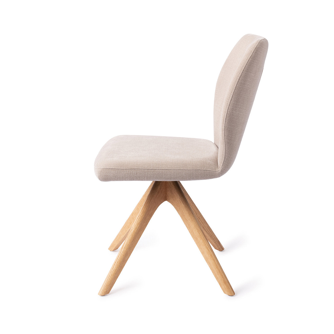 Jesper Home Ikata Sand Strand Eetkamerstoel - Revolve Oak Natural - KwaliteitWonen.nl