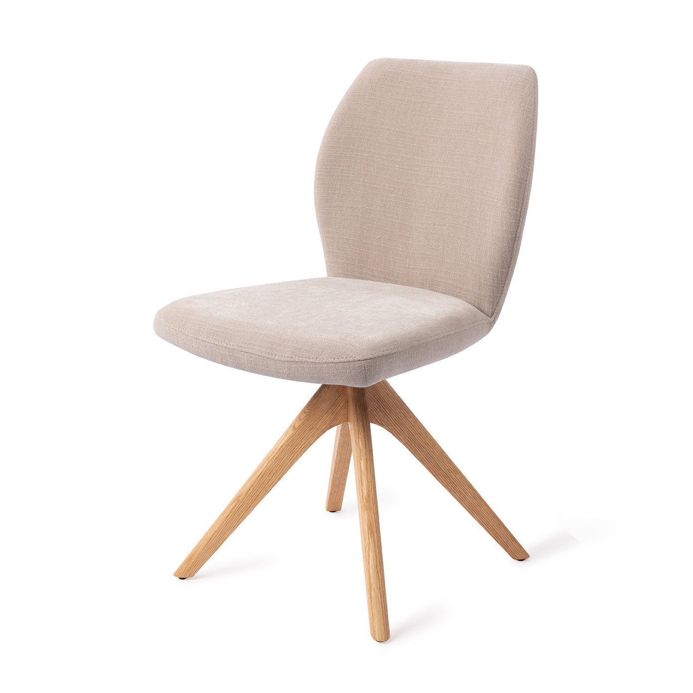 Jesper Home Ikata Sand Strand Eetkamerstoel - Revolve Oak Natural - KwaliteitWonen.nl