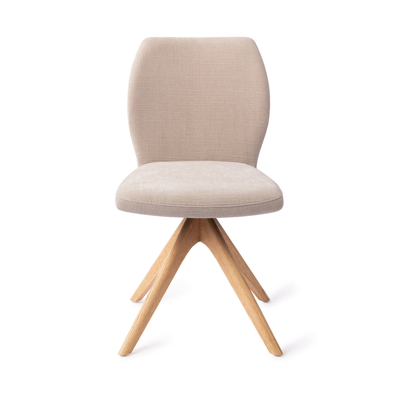 Jesper Home Ikata Sand Strand Eetkamerstoel - Revolve Oak Natural - KwaliteitWonen.nl