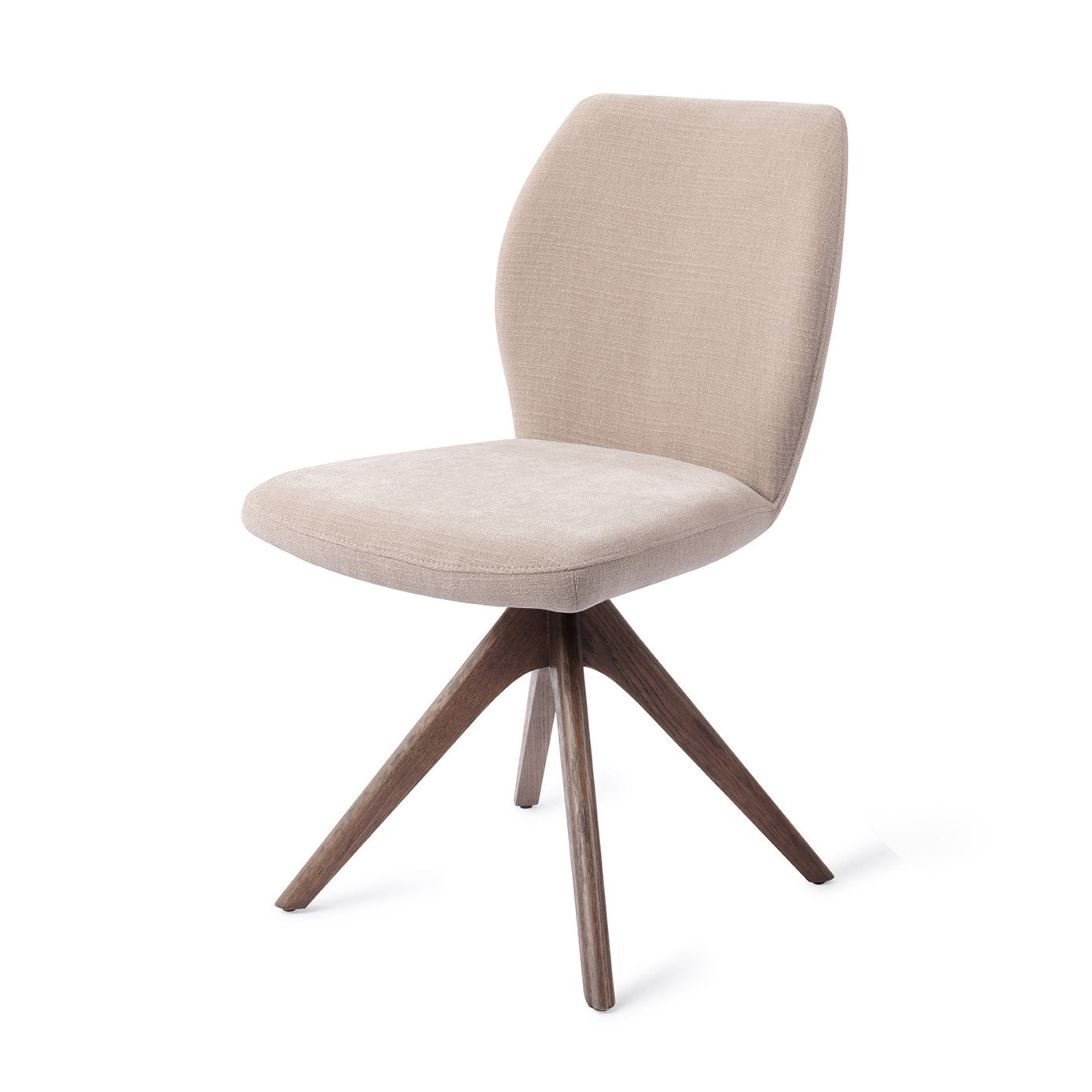 Jesper Home Ikata Sand Strand Eetkamerstoel - Revolve Oak Walnut - KwaliteitWonen.nl