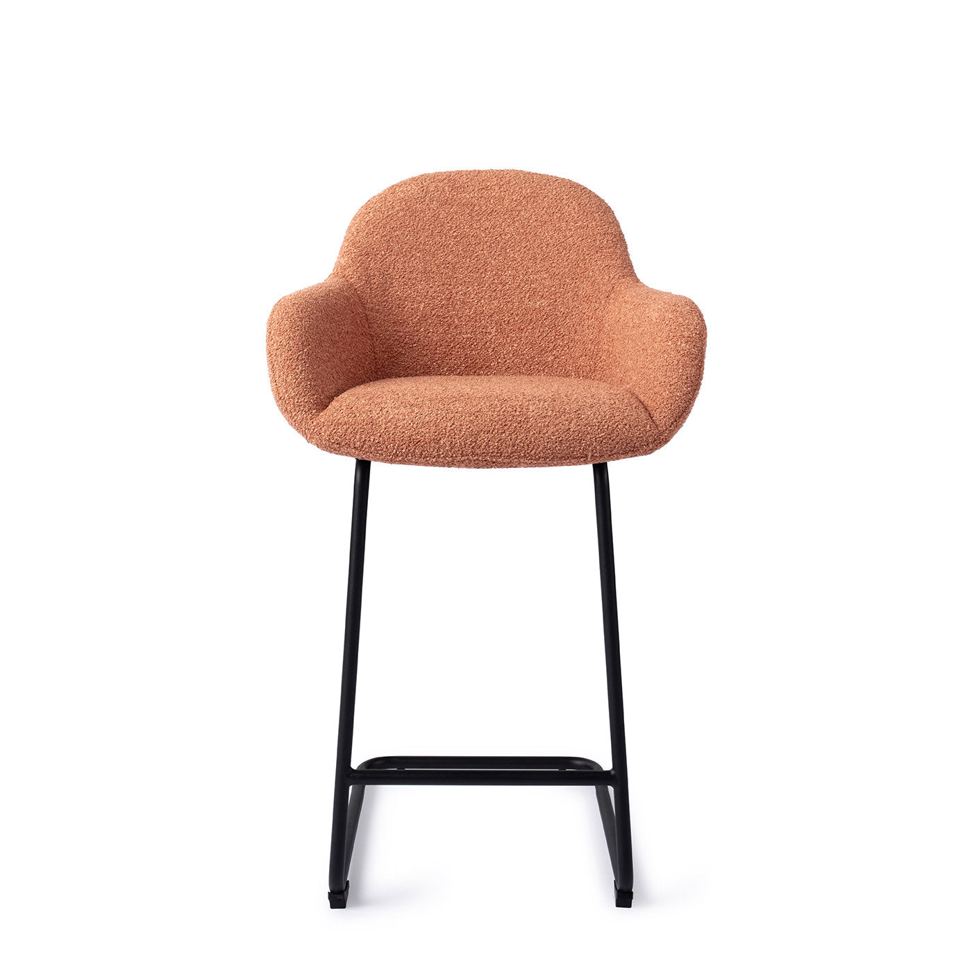Jesper Home Kushi Amber Autumn Barkruk (L) - Counter Arch Black - KwaliteitWonen.nl