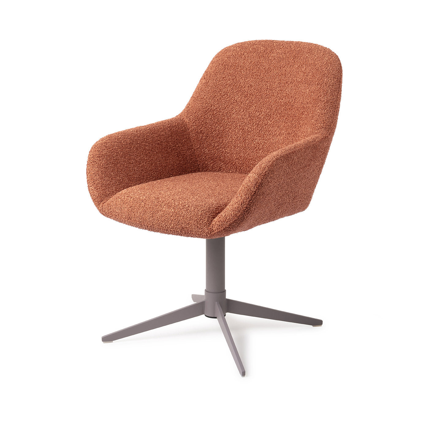 Jesper Home Kushi Amber Autumn Eetkamerstoel - Quad Grey - KwaliteitWonen.nl